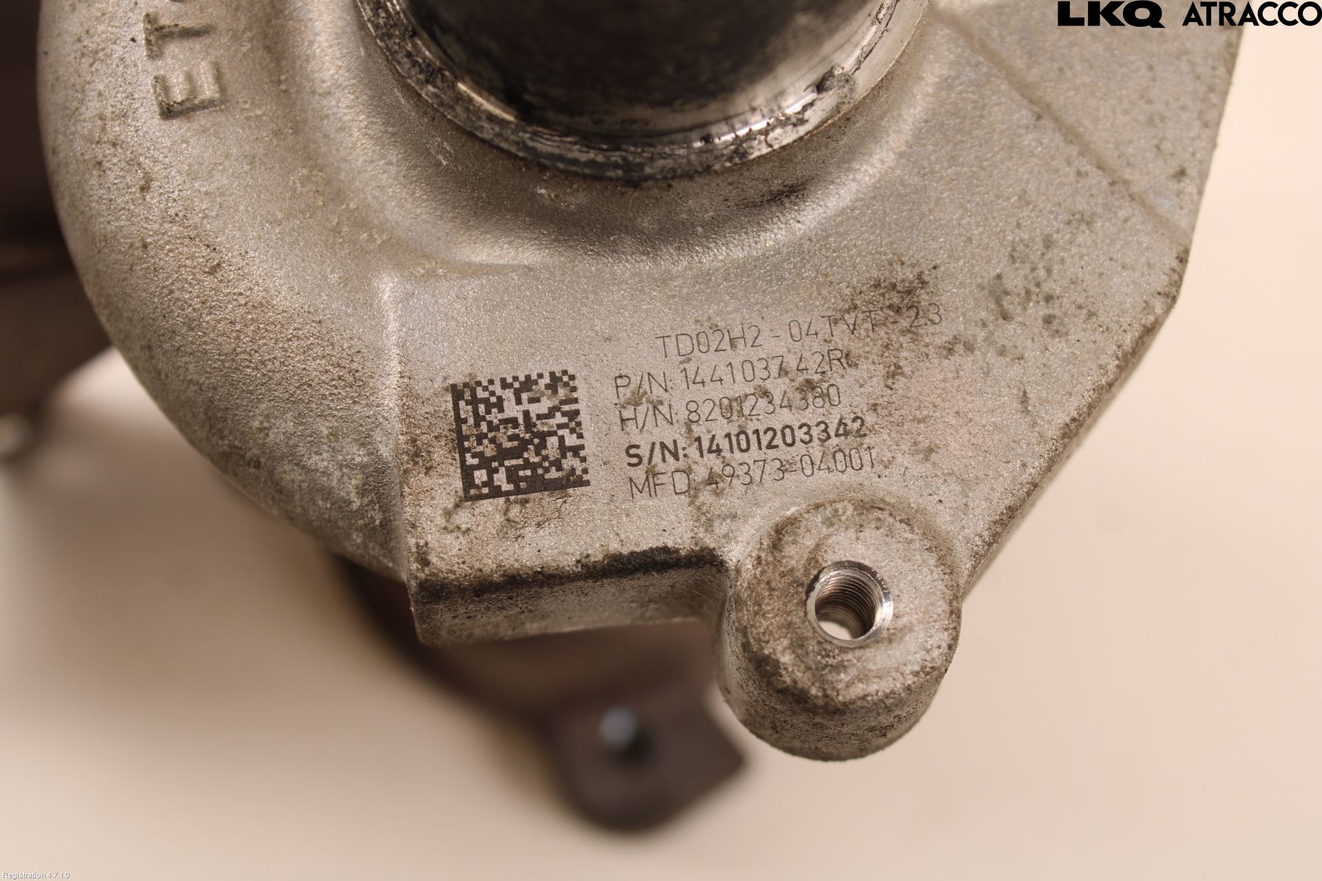 Renault CLIO IV 12-16 Turboaggregat