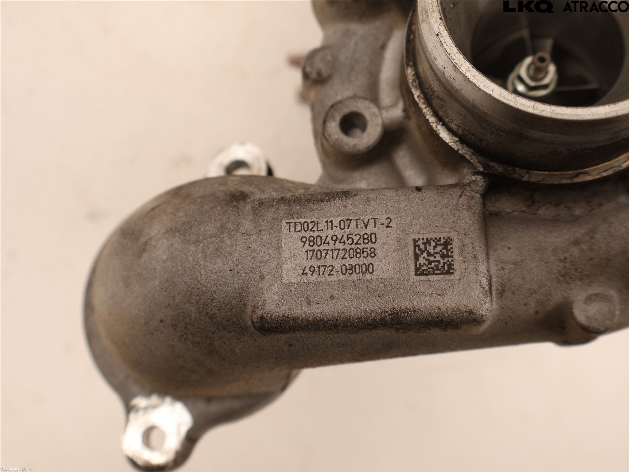 Peugeot PARTNER 16-18 Turboaggregat