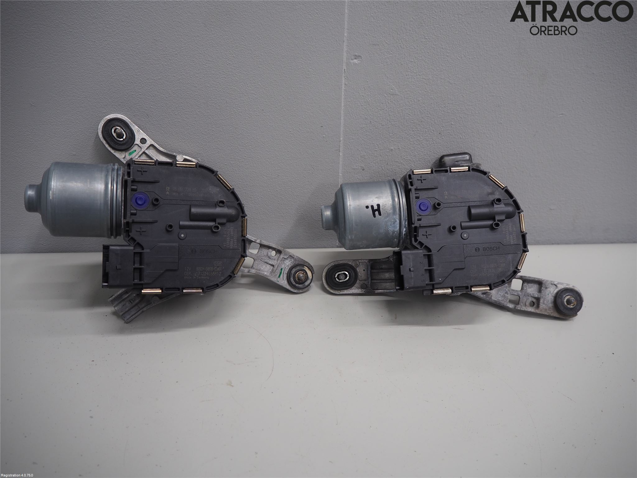 Citroen C4 GRAND PICASSO 14-18 Torkarmotor Vindruta