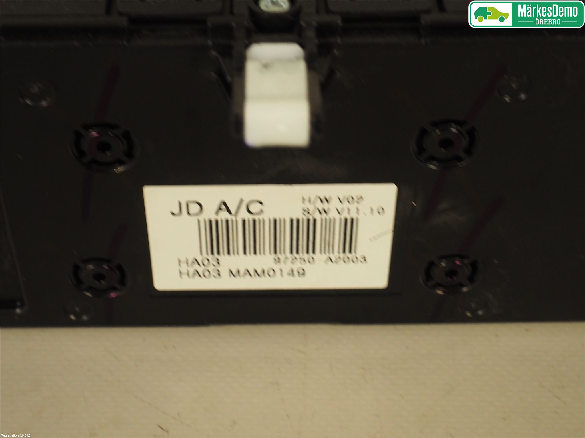 Kia CEED 12-18 Ac Styrenhet Ac Manöveren