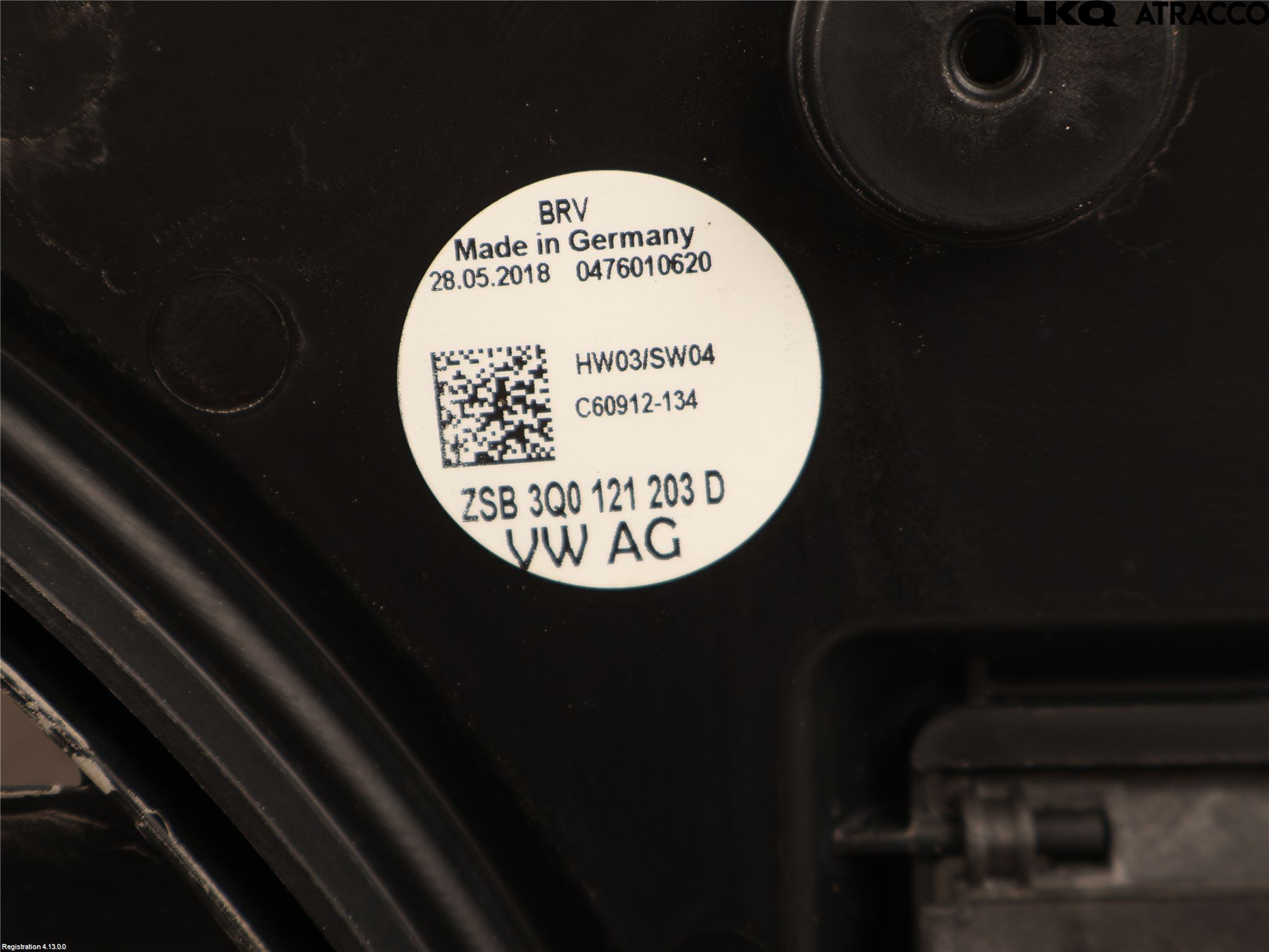 Volkswagen VW PASSAT 15-19 Kylfläkt El