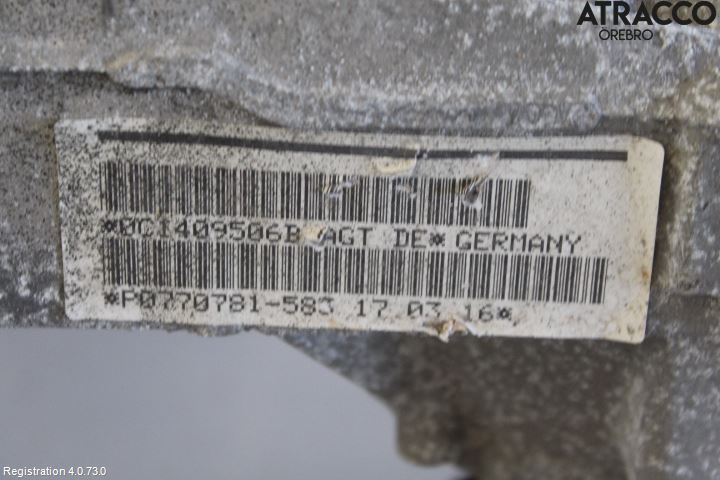 Volkswagen VW AMAROK 2H 10-22 Framvagn Diffrential