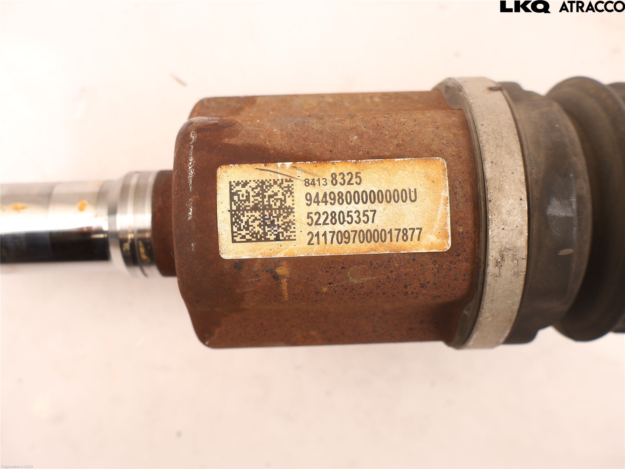 Opel INSIGNIA 17- Drivaxel Fram Vänster