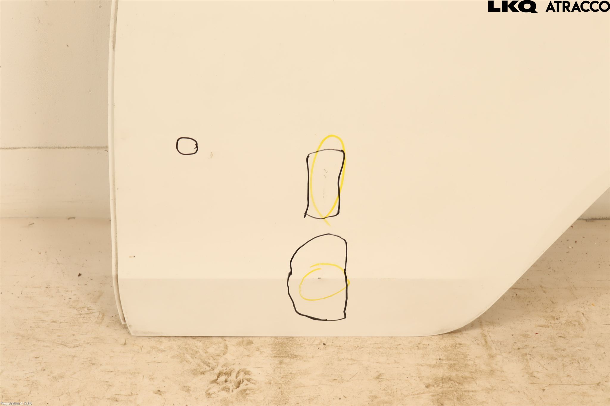 Volkswagen VW UP! / E-UP! Dörr Bak Vänster