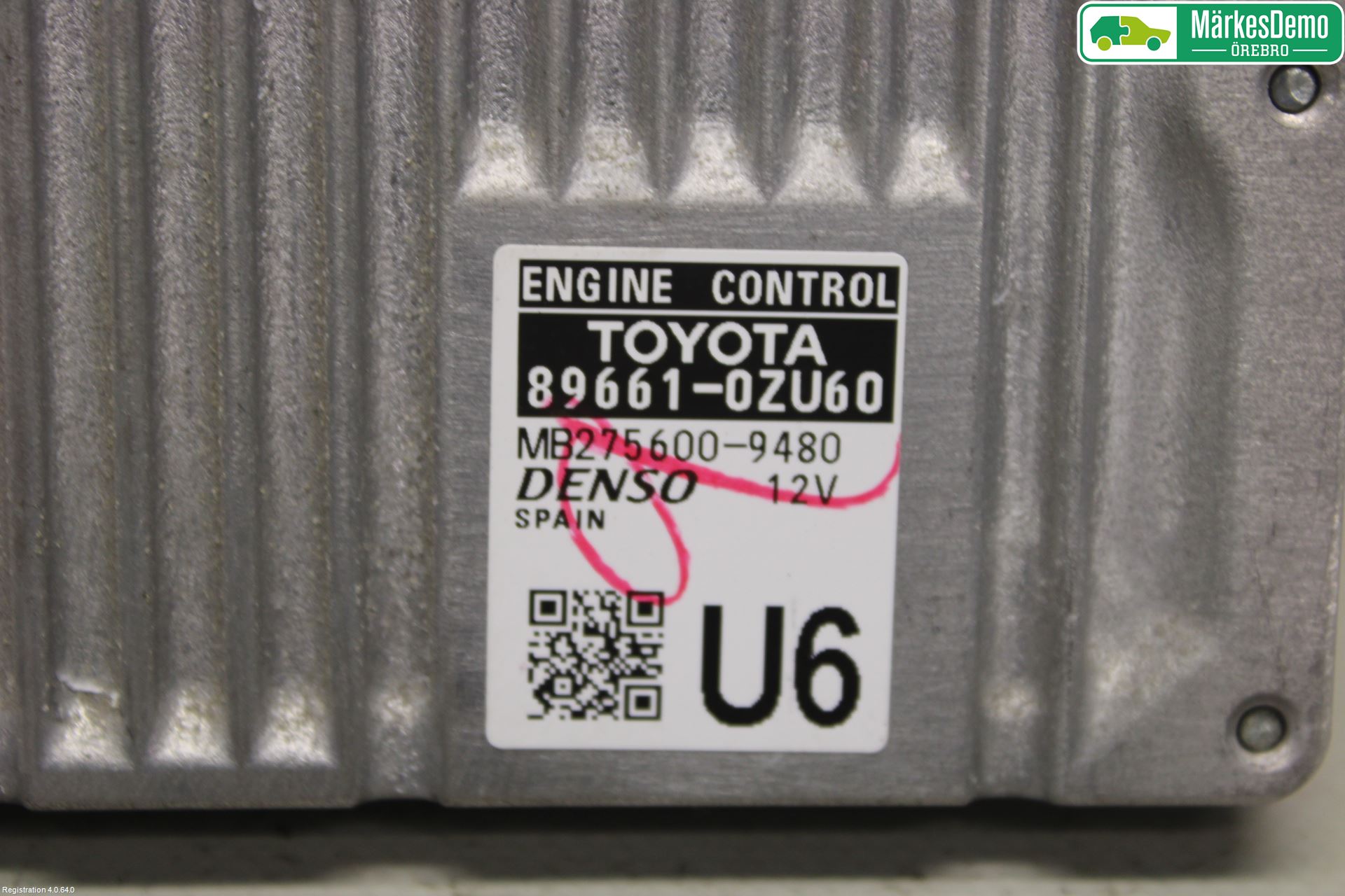 Toyota AURIS 13-19 Styrenhet Insprut Bensin