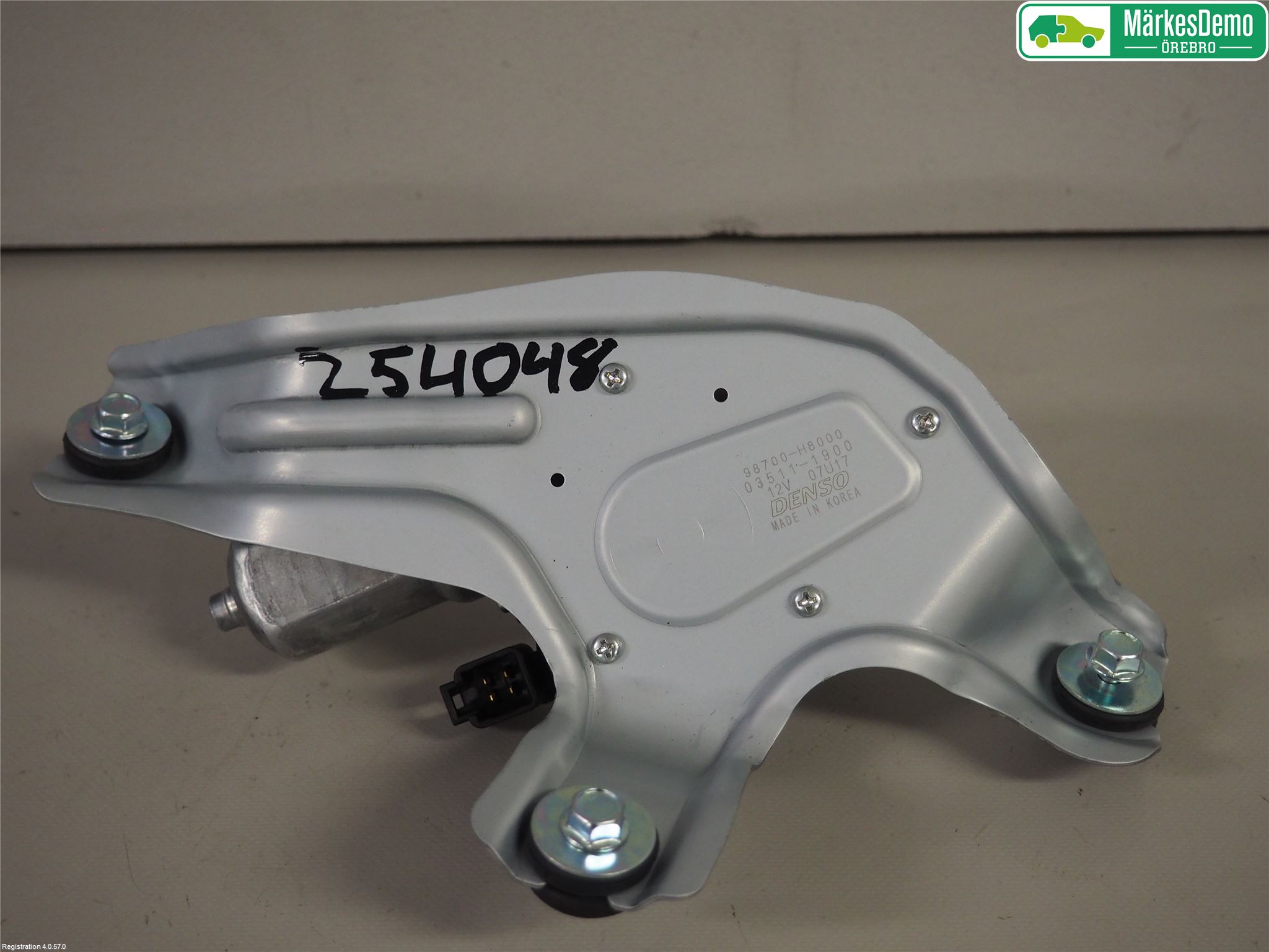 Kia RIO 17- Torkarmotor Baklucka