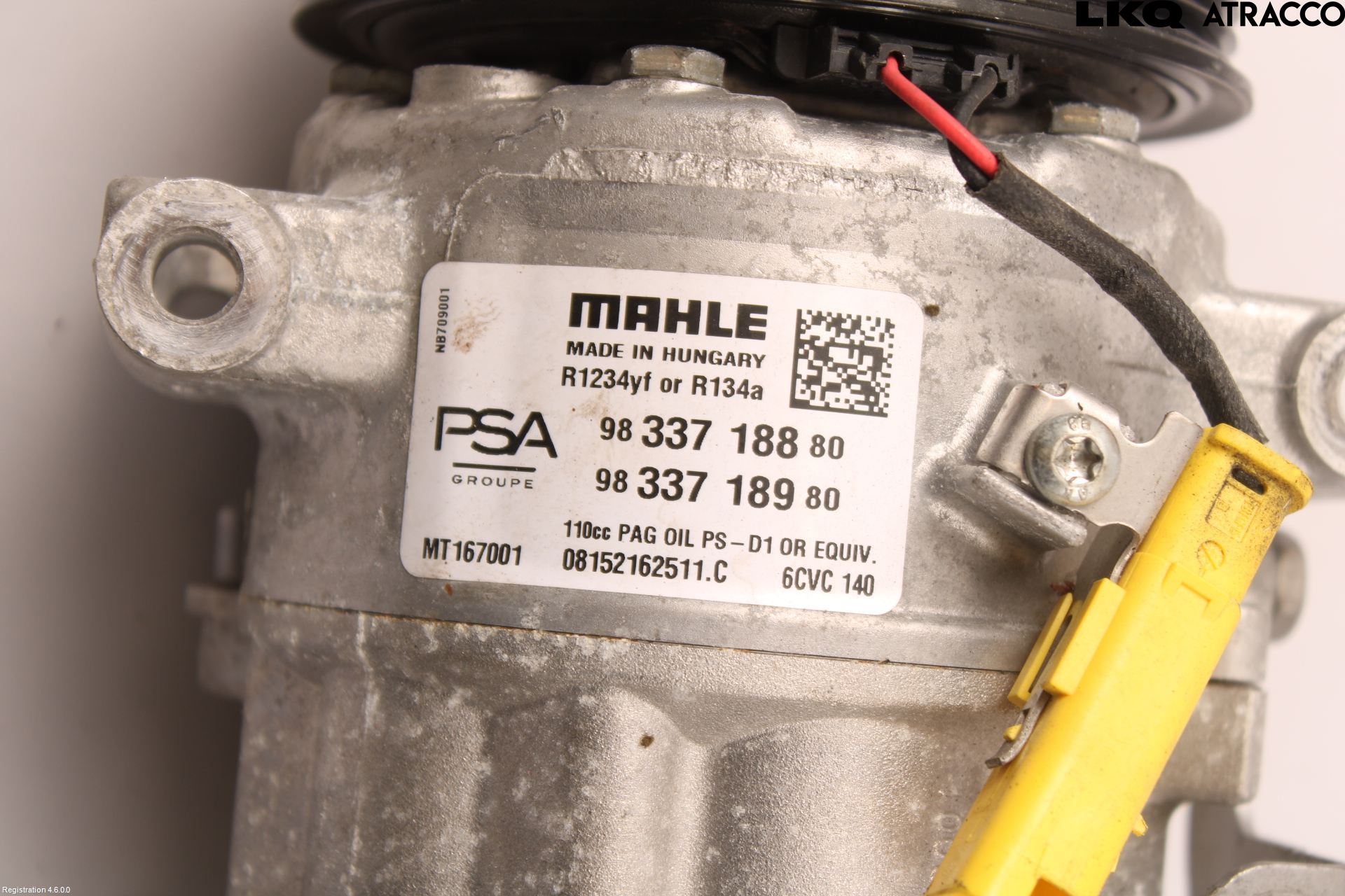 Citroen C4/E-C4 C4X/E-C4X III 21- Ac Kompressor