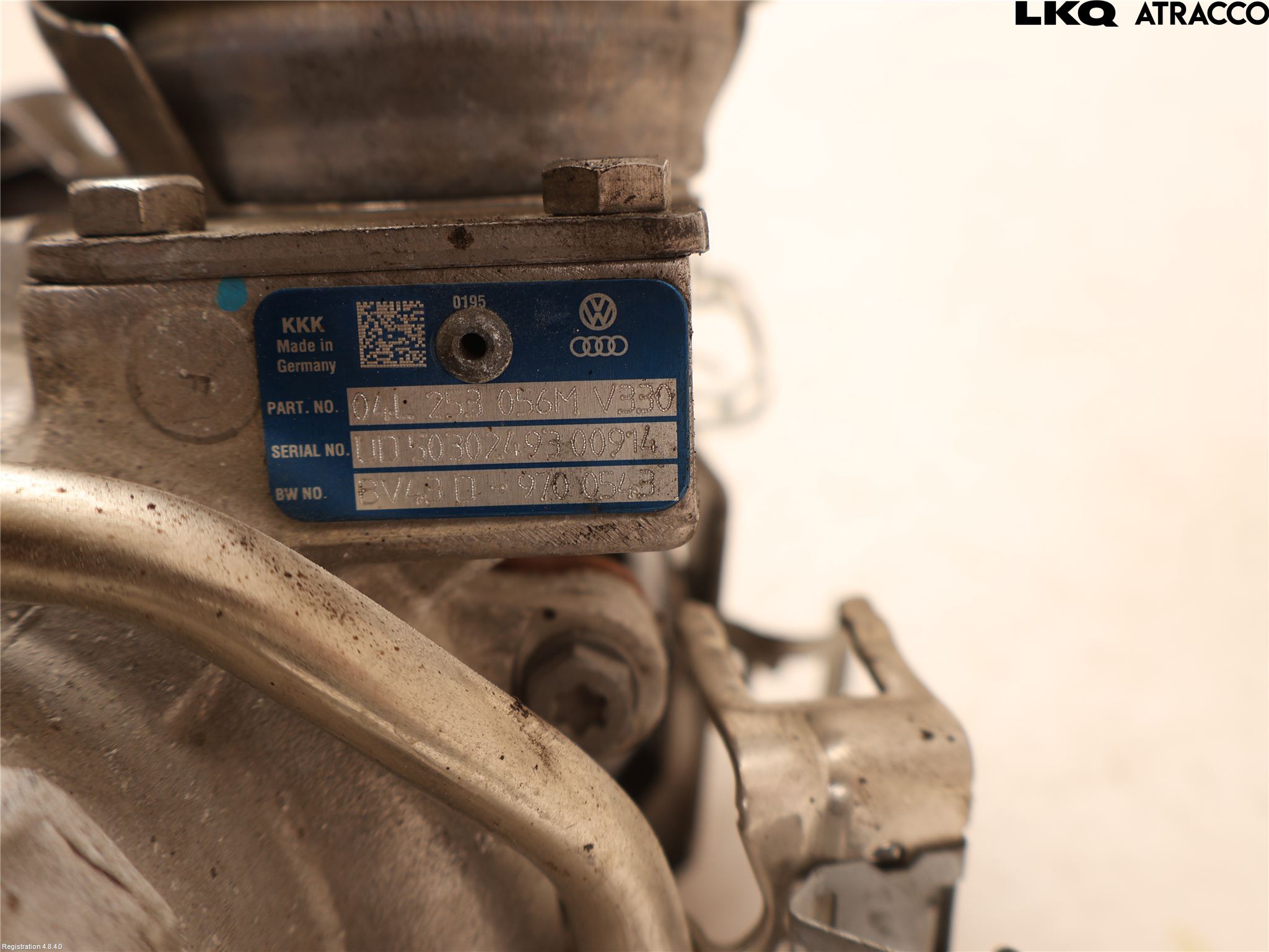 Volkswagen VW PASSAT 15-19 Turboaggregat