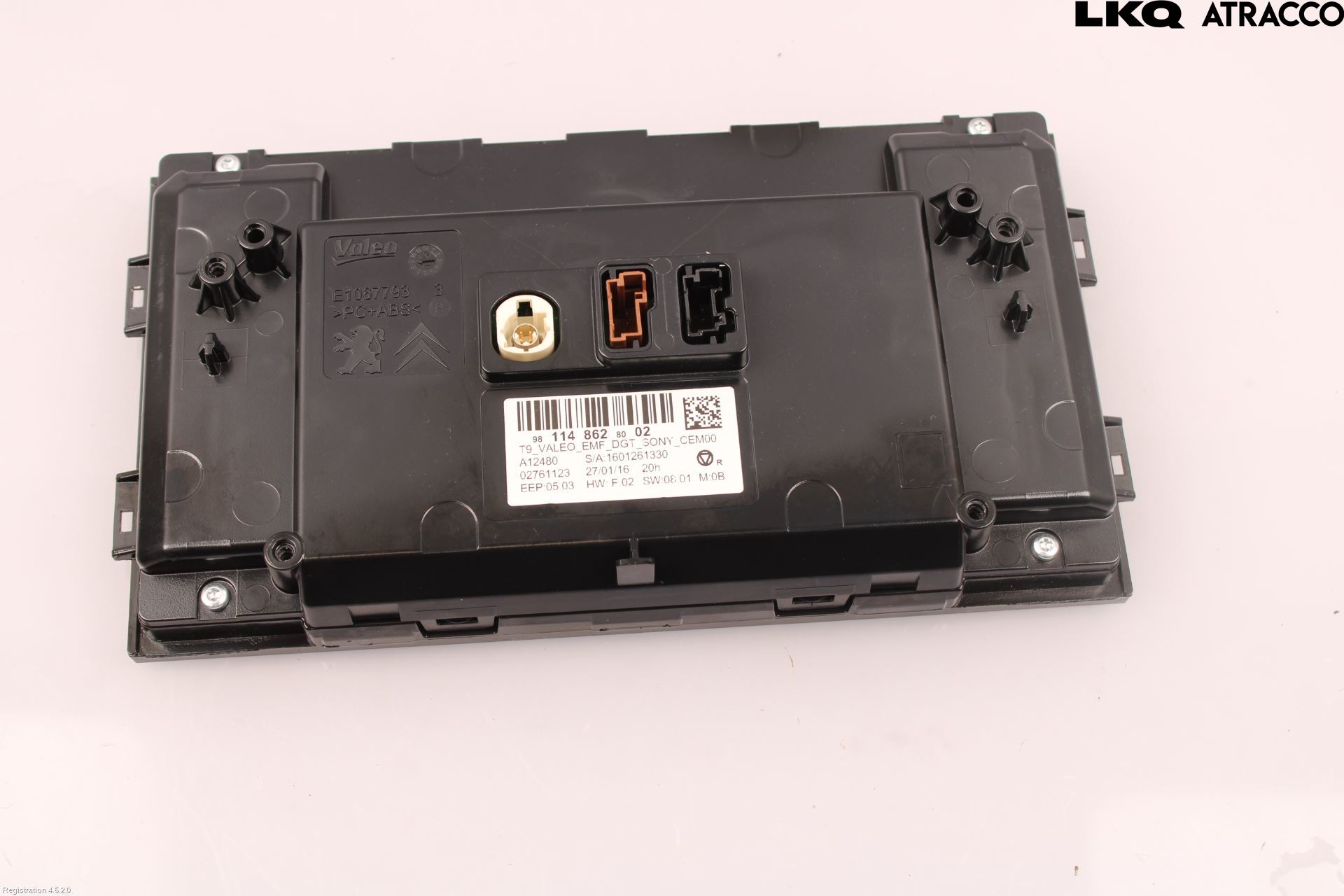 Peugeot 308 14-21 Bildskärm