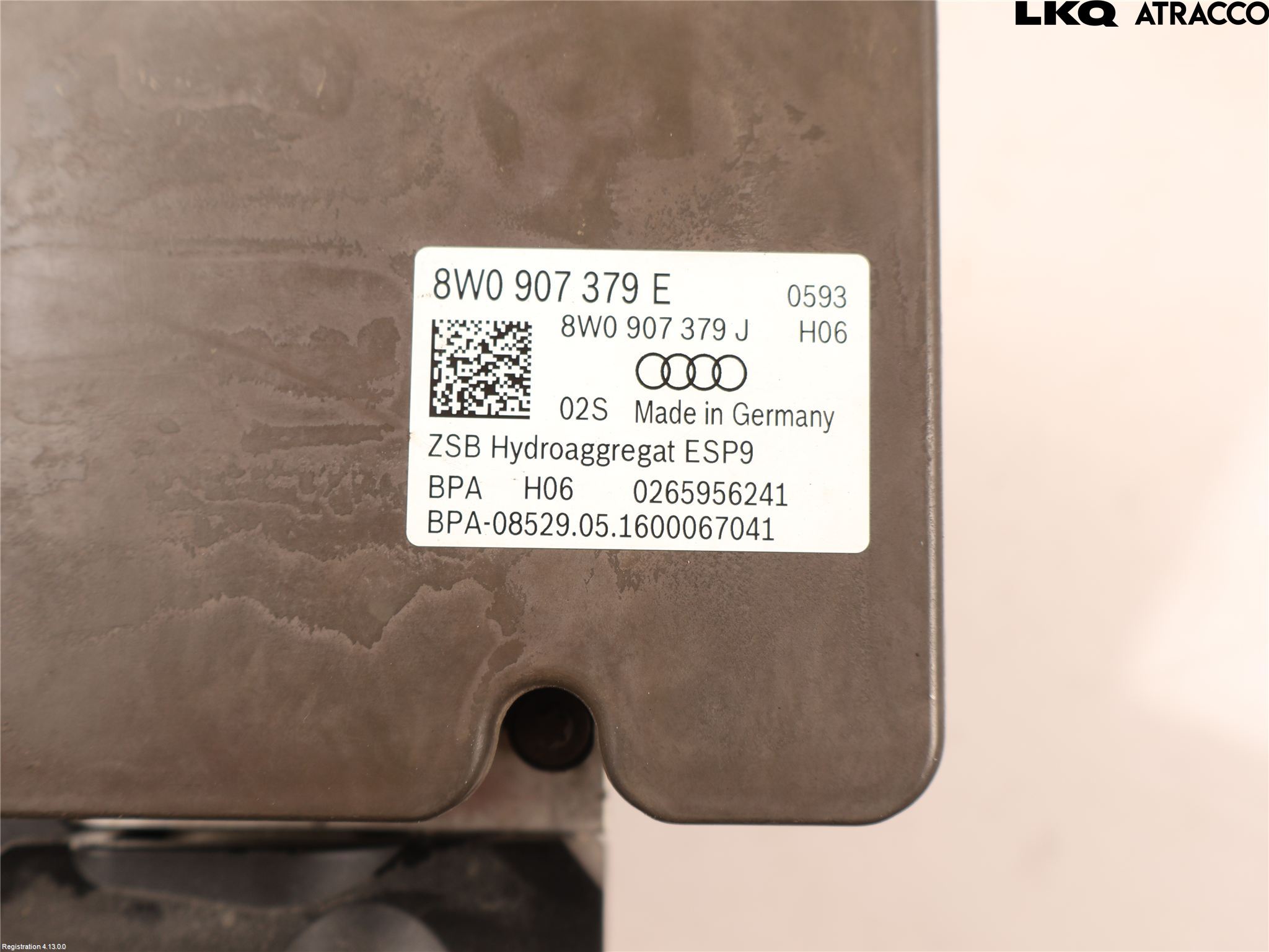 Audi A4/S4 B9 16-19 Abs Hydraulaggregat