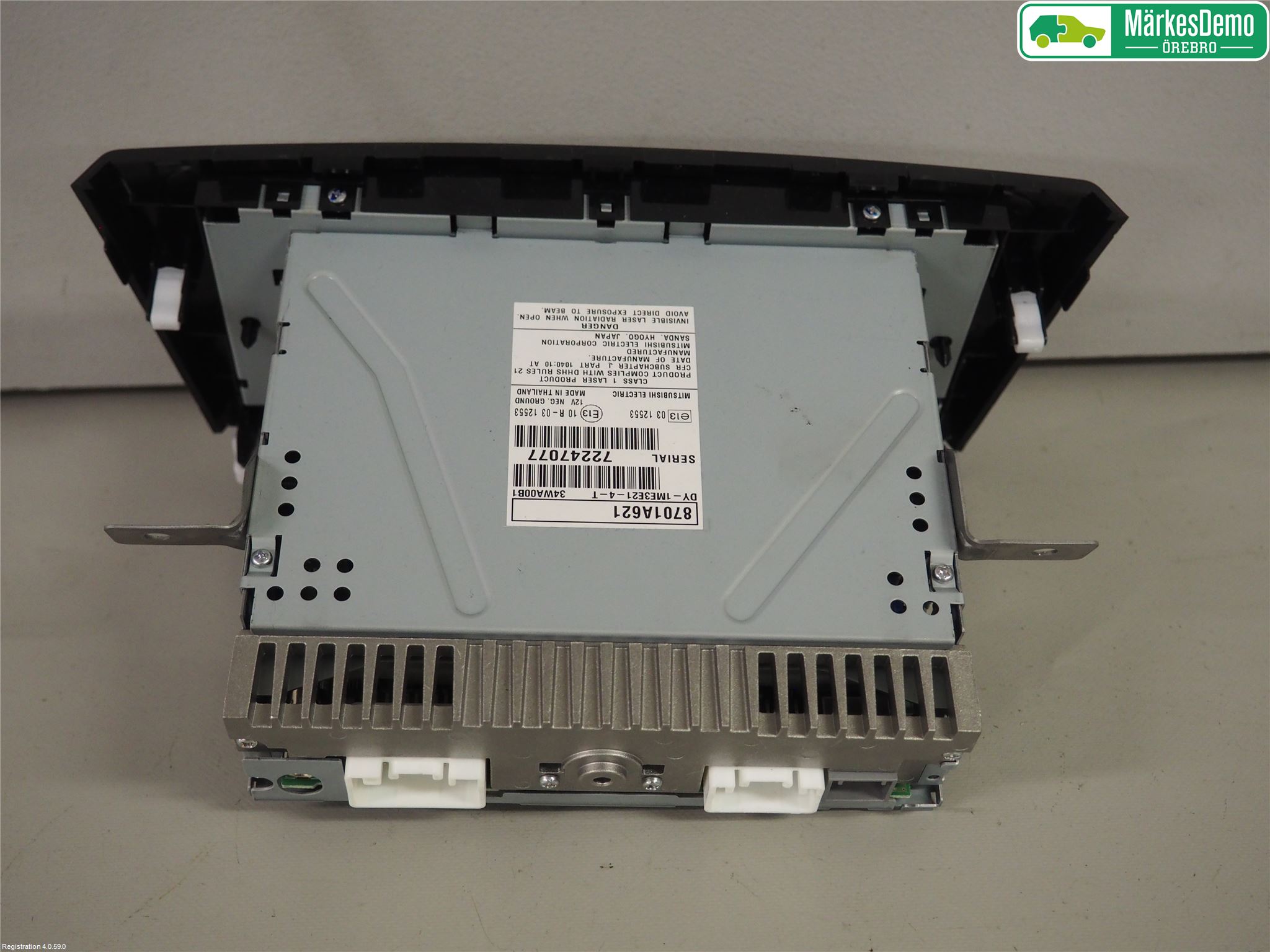 Mitsubishi SPACE STAR 13- Cd Radio - Multimediapanel