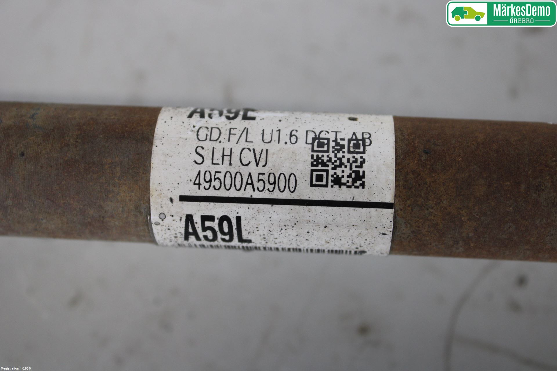 Kia CEED 12-18 Drivaxel Fram Vänster