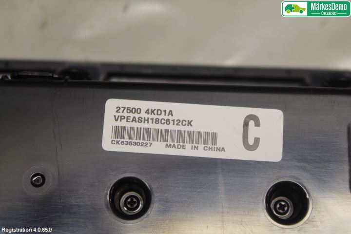 Nissan NAVARA, TREK-1 17-21 Ac Styrenhet Ac Manöveren