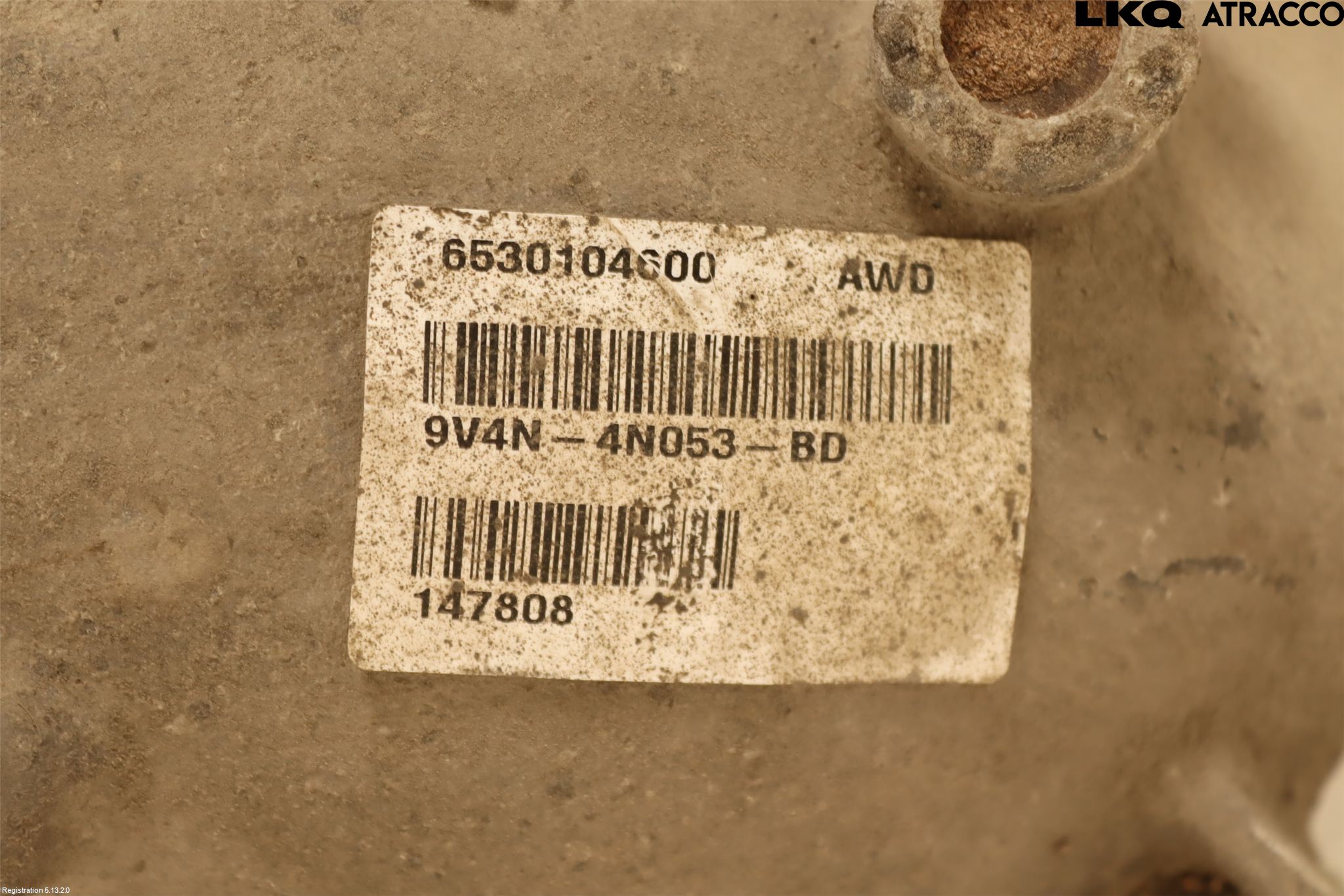 Ford KUGA 08-12 Bakväxel-Diff