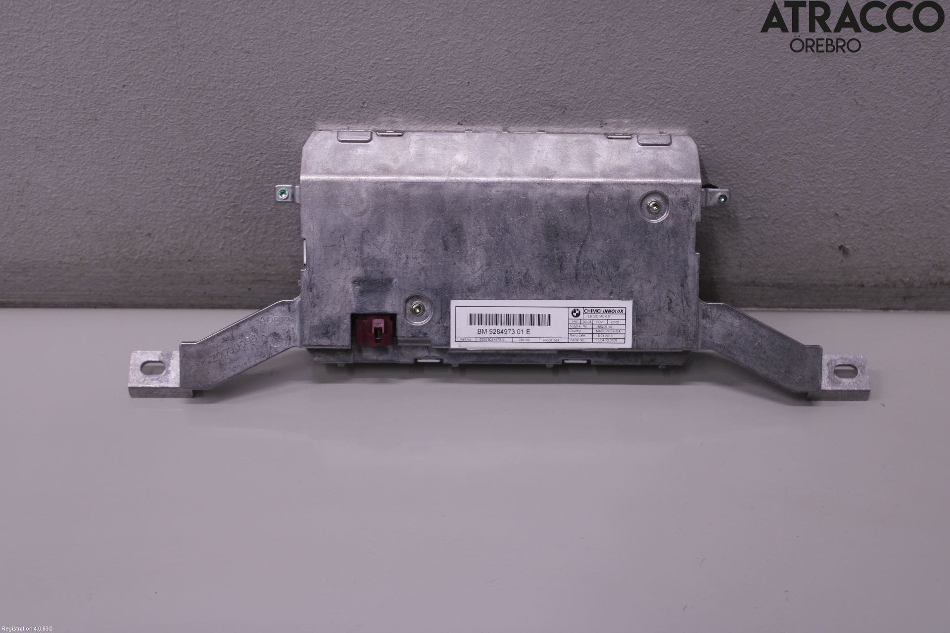 BMW 5 F10/F11/F18 09-17 Bildskärm