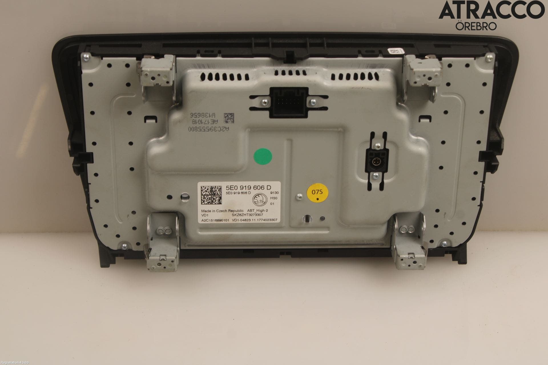 Skoda OCTAVIA (5E) 13-20 Bildskärm