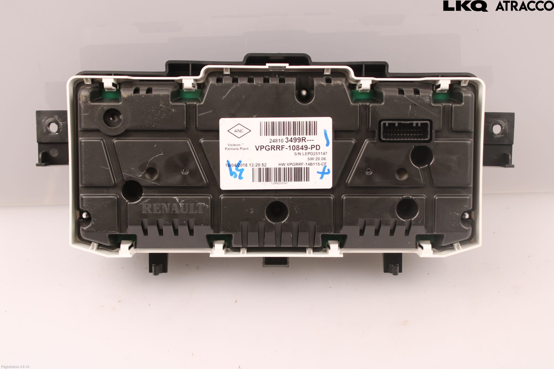 Renault CAPTUR 13-19 Instrument Komb