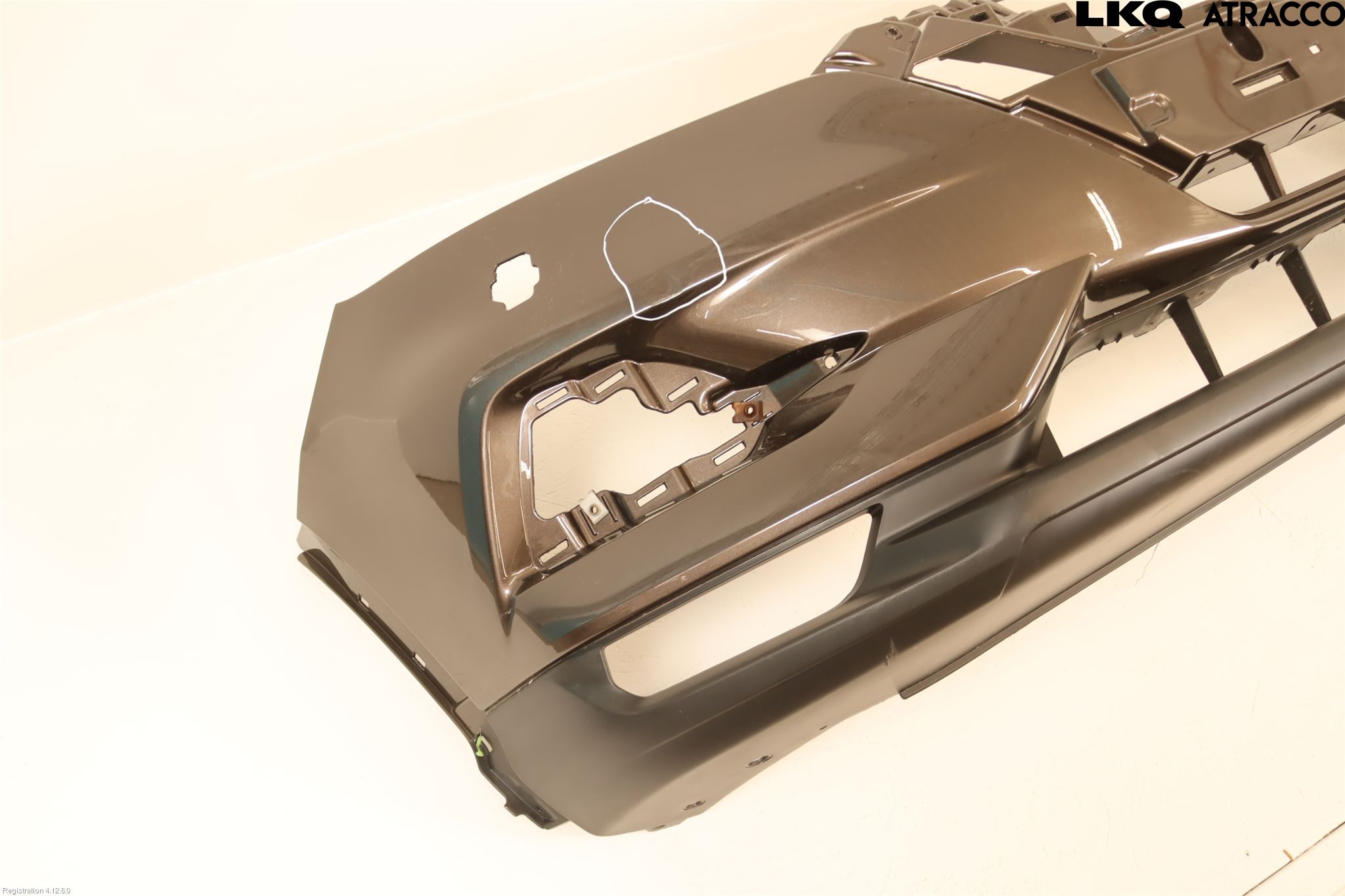 Nissan QASHQAI 17-21 Stötfångarbeklädnad Fram