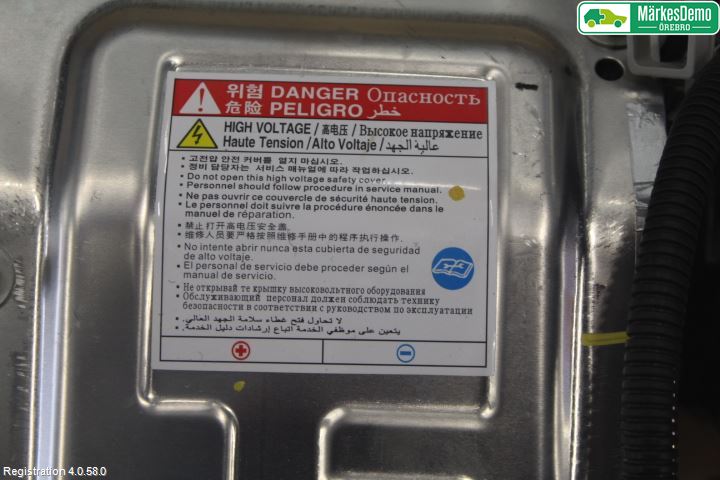 Kia NIRO (DE) 17-22 Batteri Högspänning