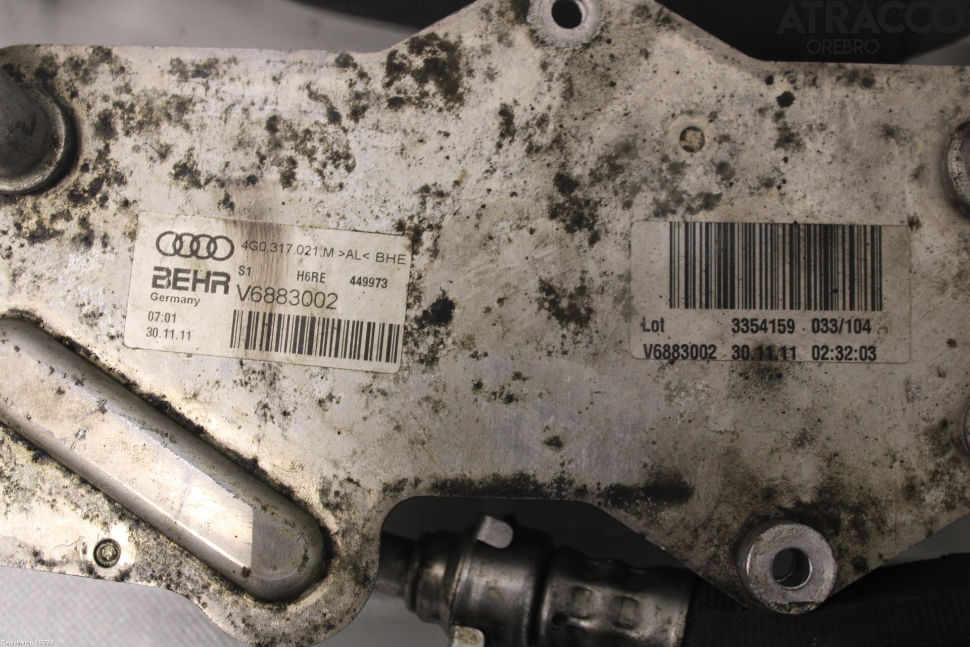 Audi A6/S6 4G 11-18 Oljekylare Automat