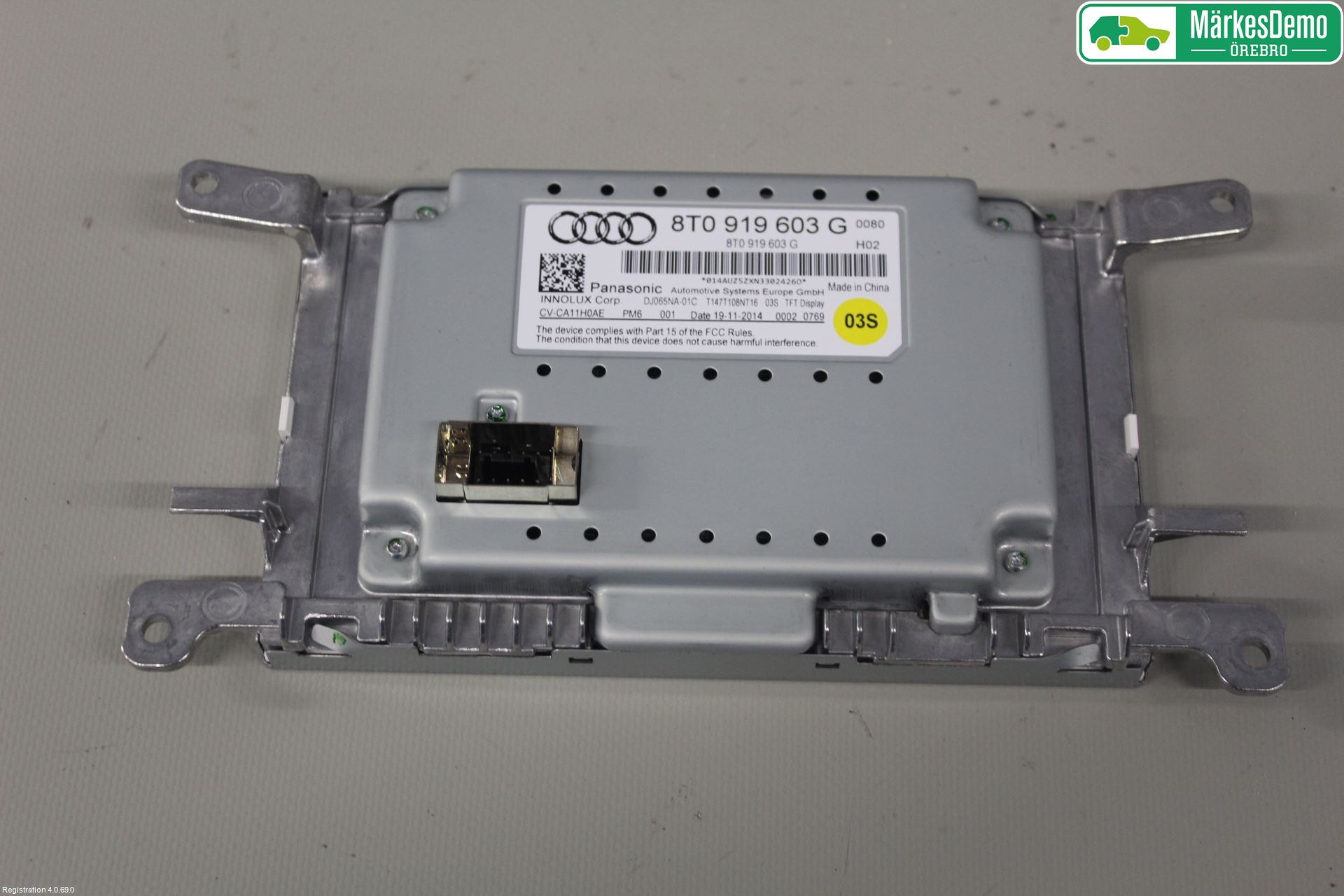 Audi Q5 09-16 Multifunktionsdisplay