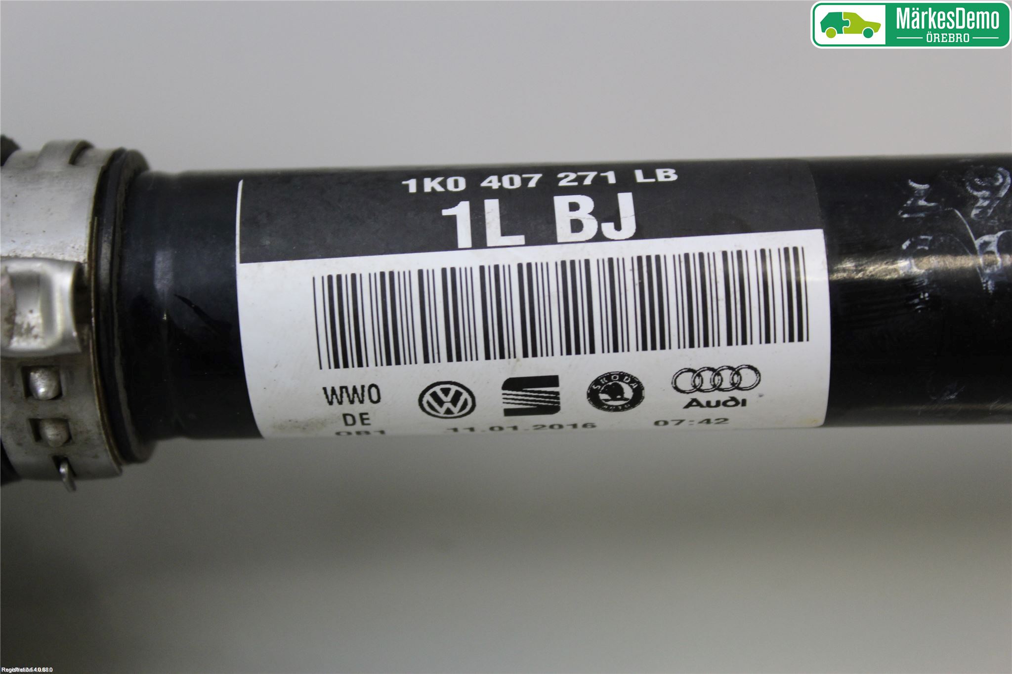 Volkswagen VW GOLF / E-GOLF VII 13-20 Drivaxel Fram Vänster