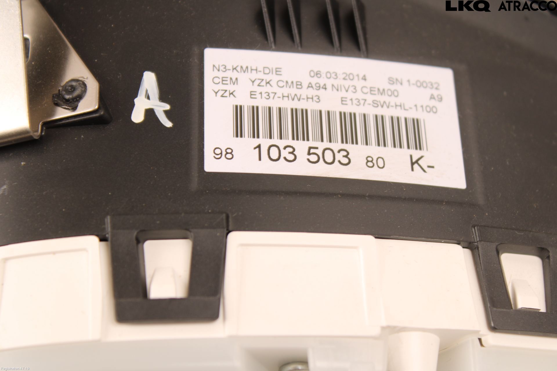 Peugeot 2008 13-20 Instrument Komb