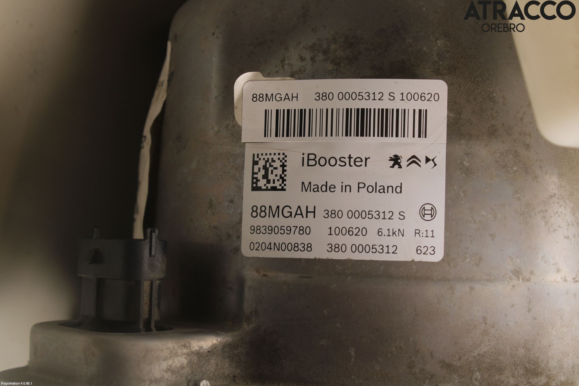 Peugeot 3008 17-24 Bromsservo