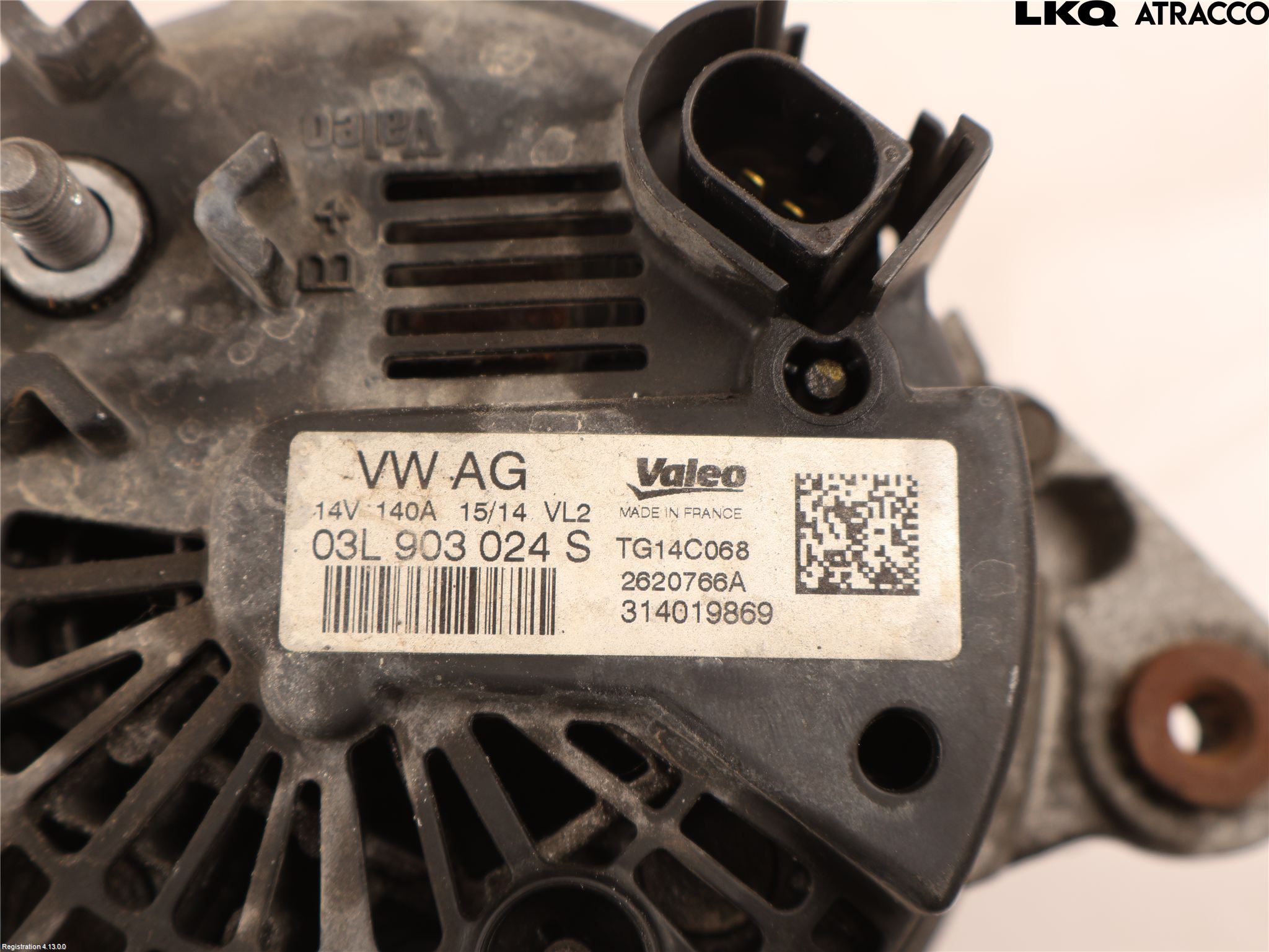 Volkswagen VW AMAROK 2H 10-22 Generator