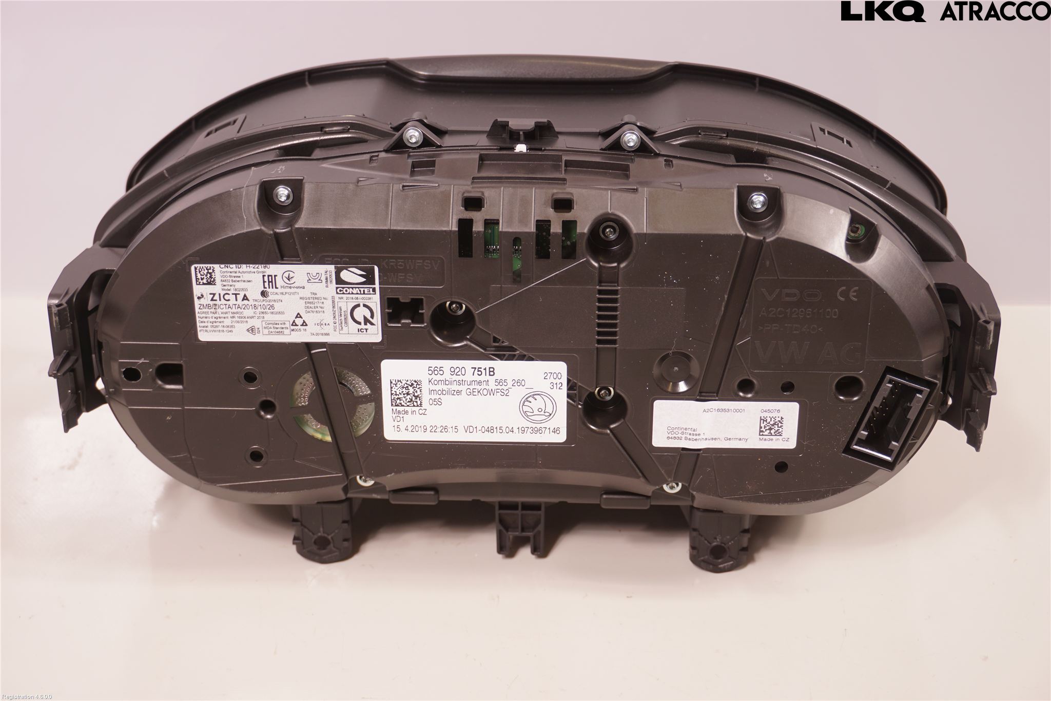 Skoda KODIAQ 17-24 Instrument Komb