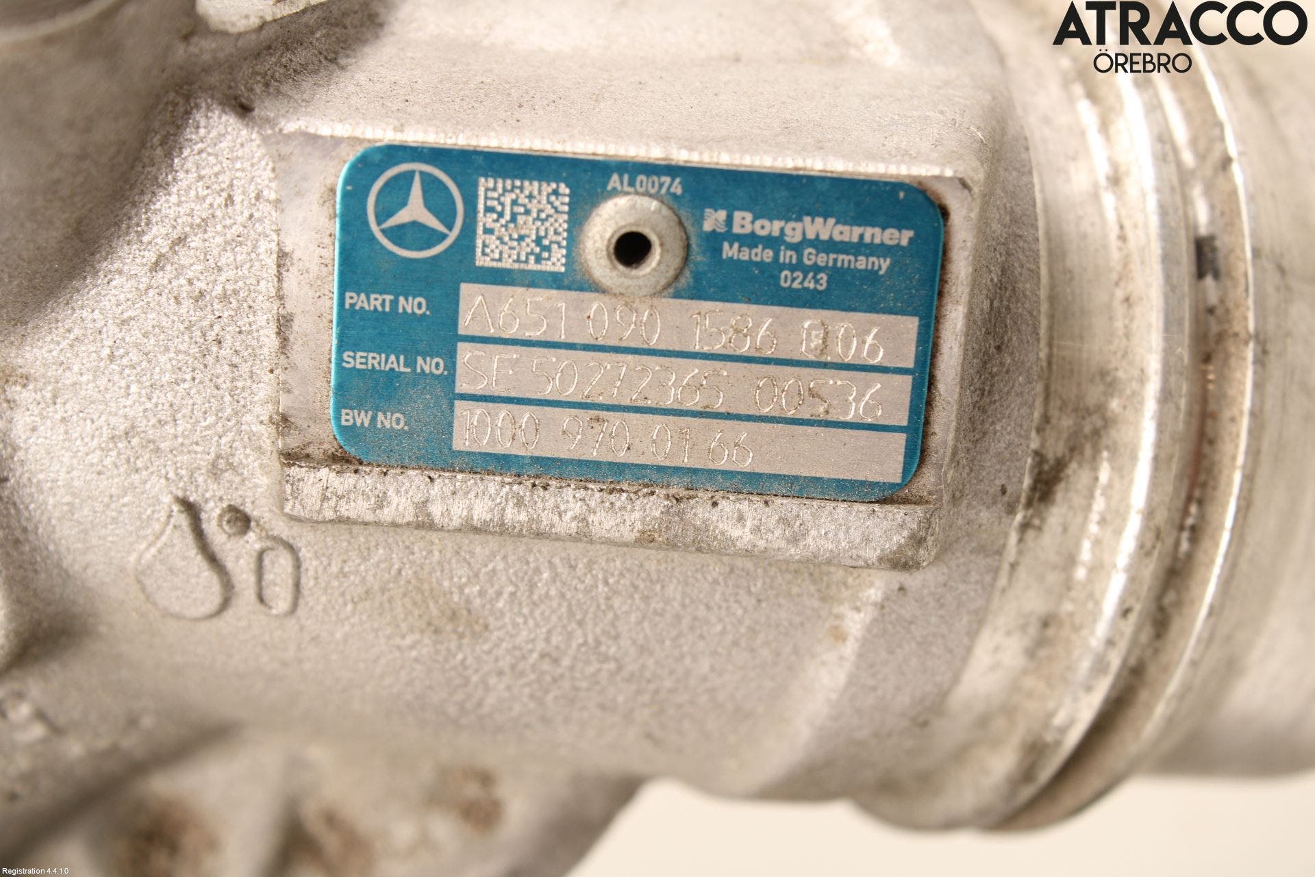 Mercedes-Benz MB C-KLASS (W205) 14-21 Turboaggregat