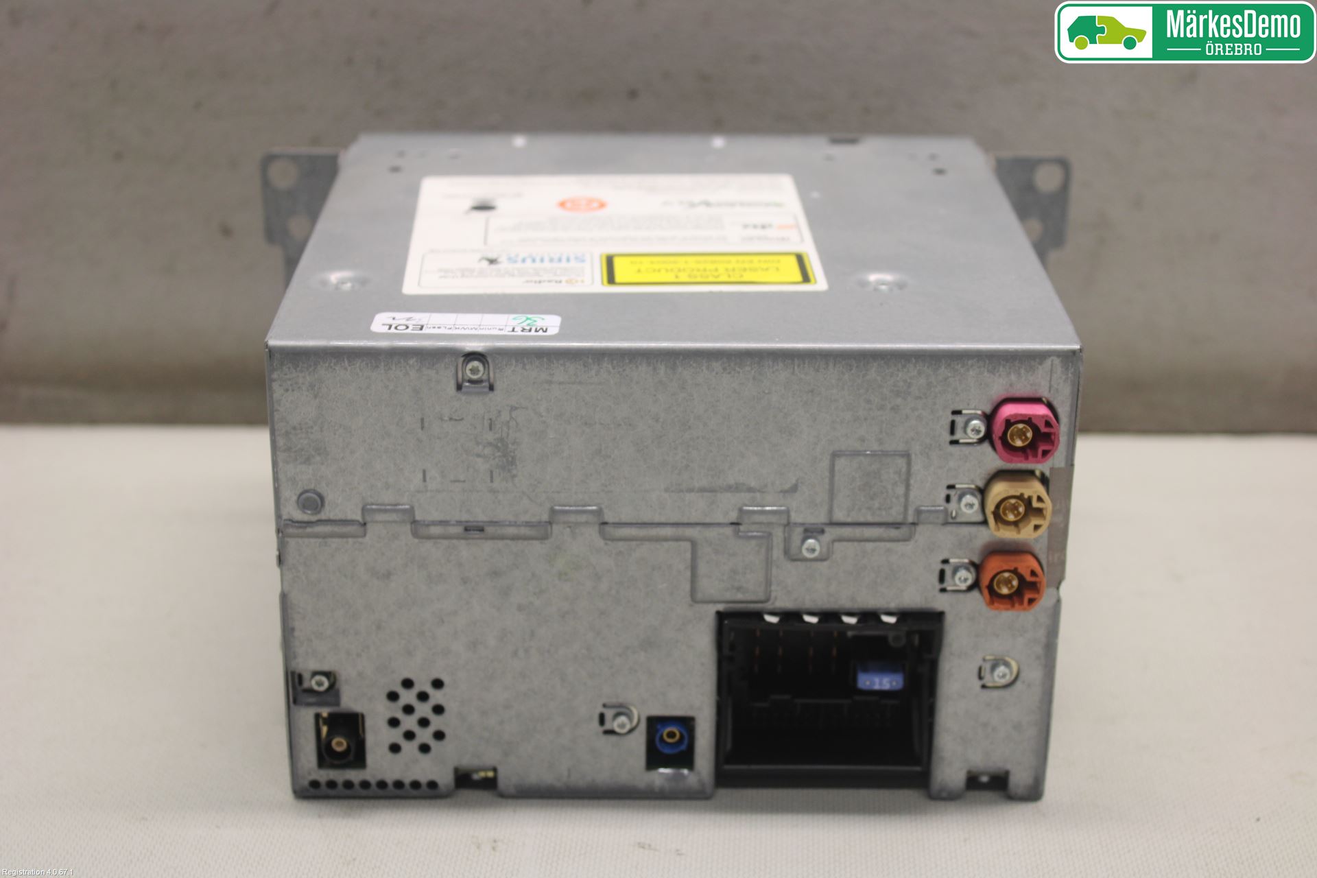 BMW 7 F01/02/03/04 09-15 Cd Radio - Multimediapanel