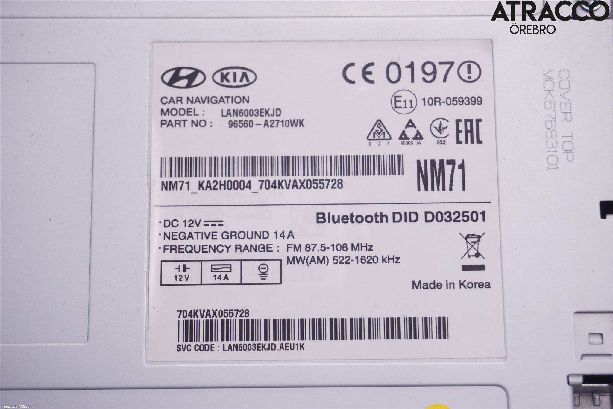 Kia CEED 12-18 Gps Navigator