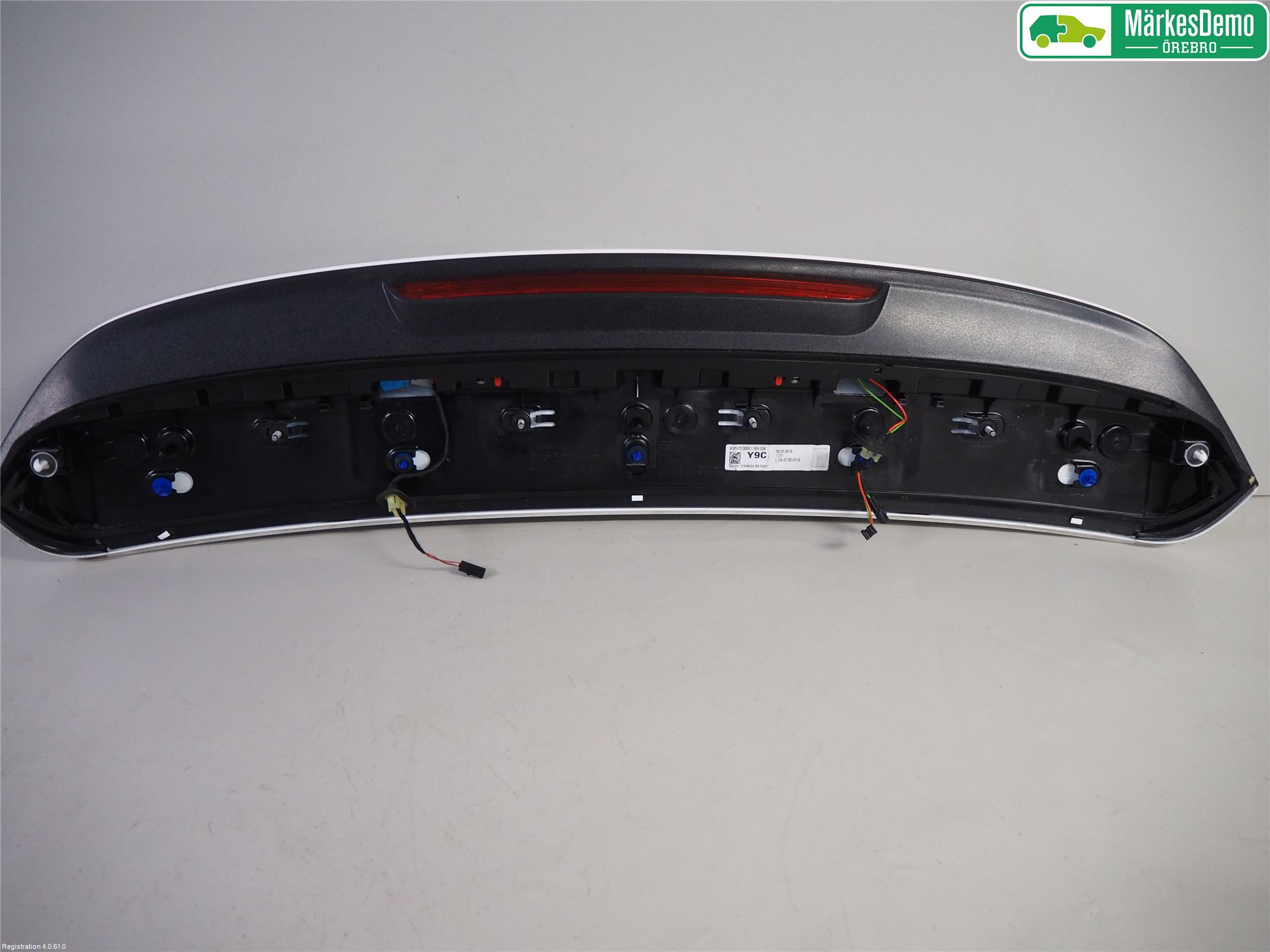 Audi A4/S4 B9 16-19 Spoiler Baklucka