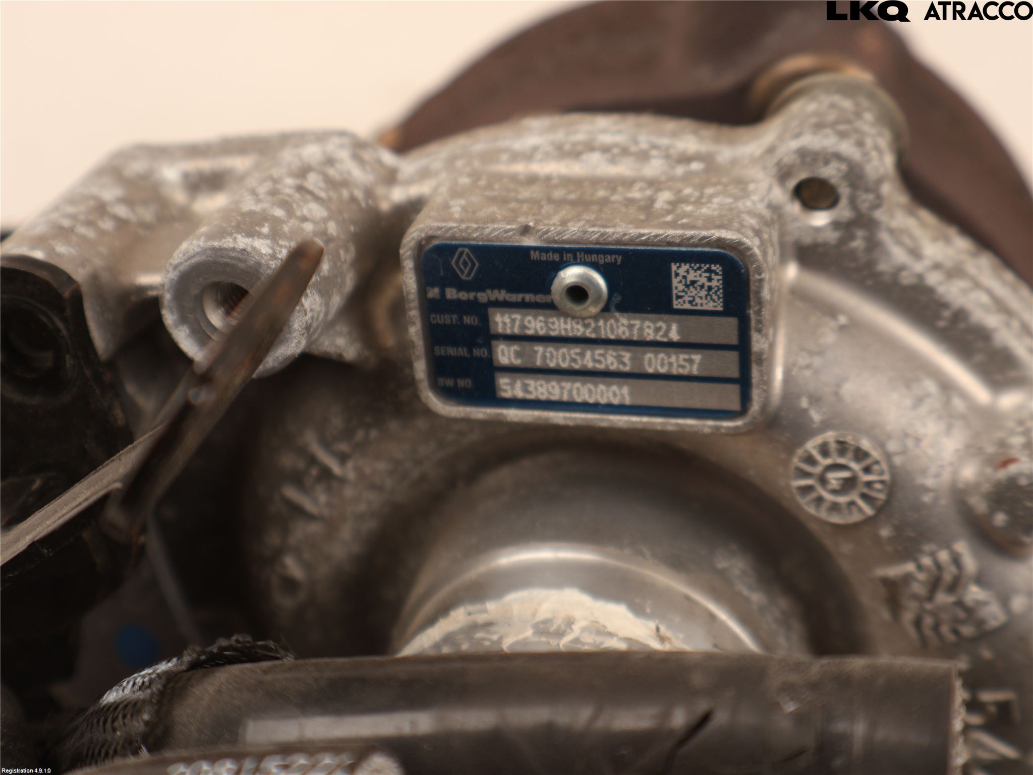 Nissan QASHQAI 14-17 Turboaggregat
