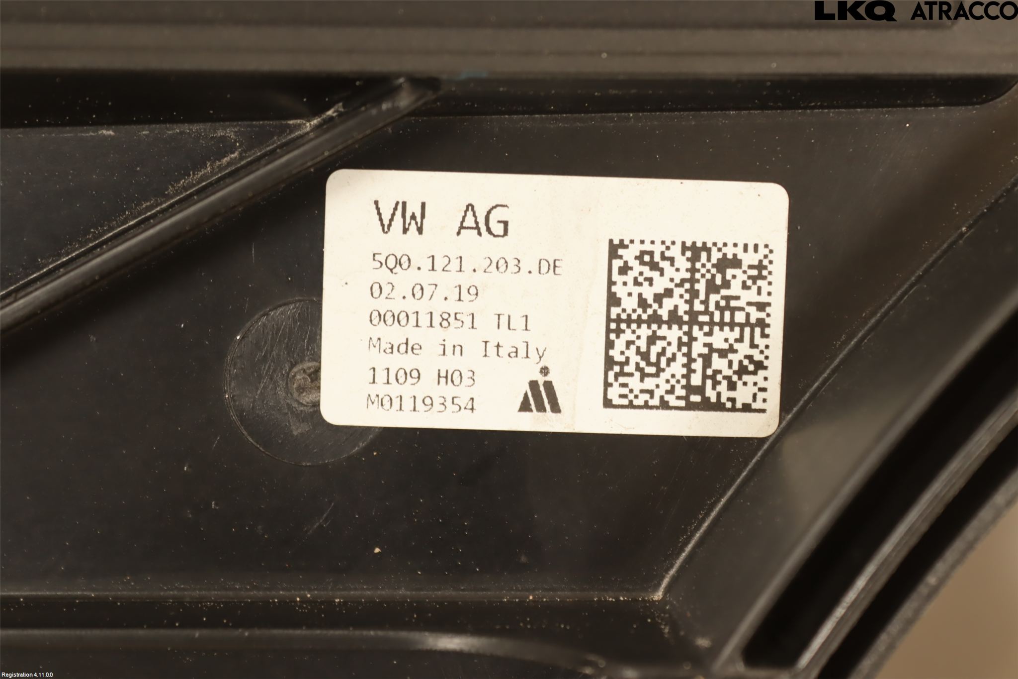 Volkswagen VW TIGUAN 16-24 Kylfläkt El