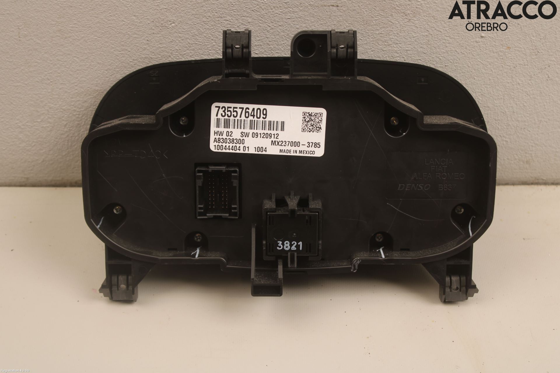 Fiat 500 07- Ac Styrenhet Ac Manöveren