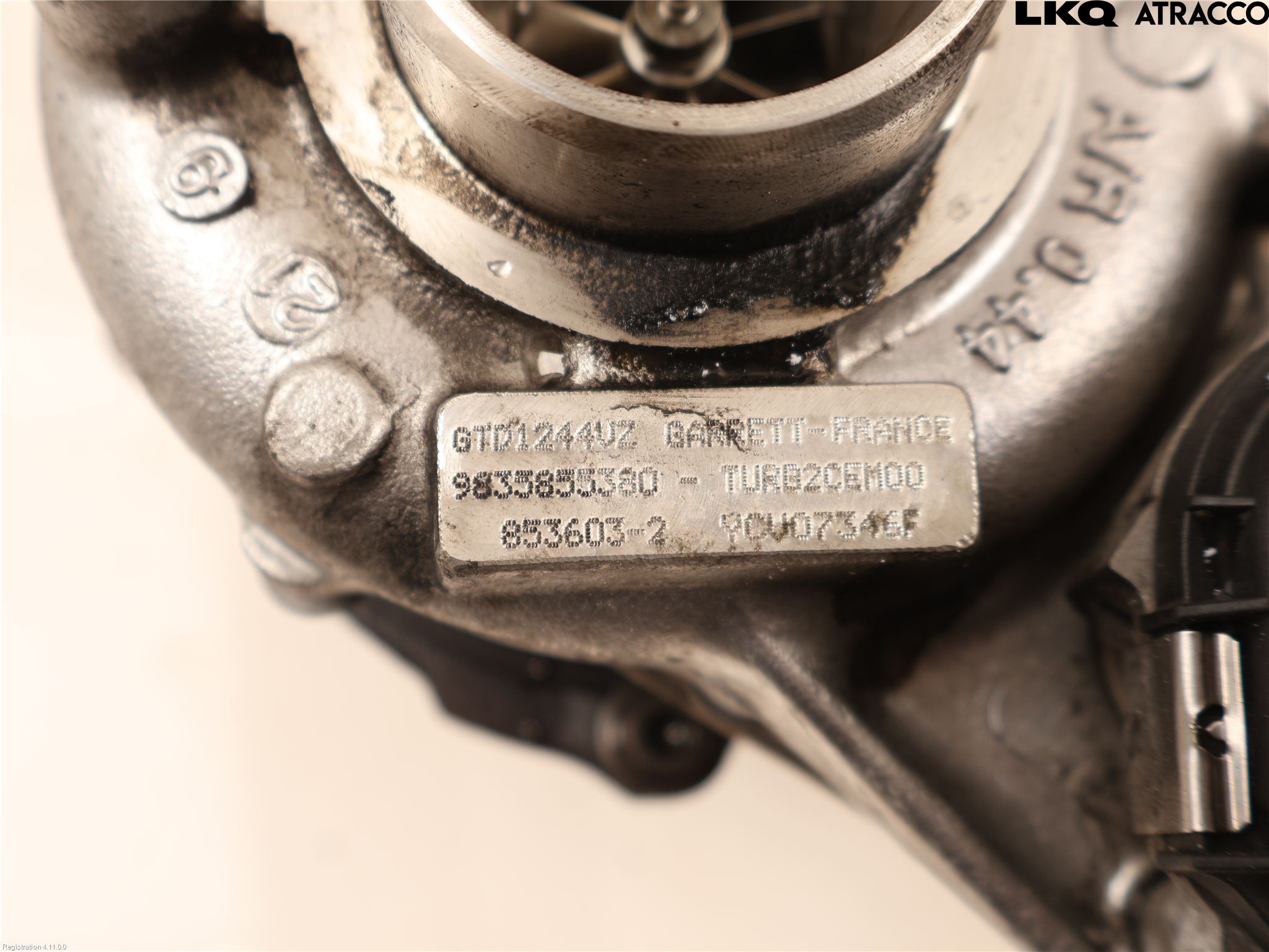 Peugeot 2008/E-2008 20- Turboaggregat