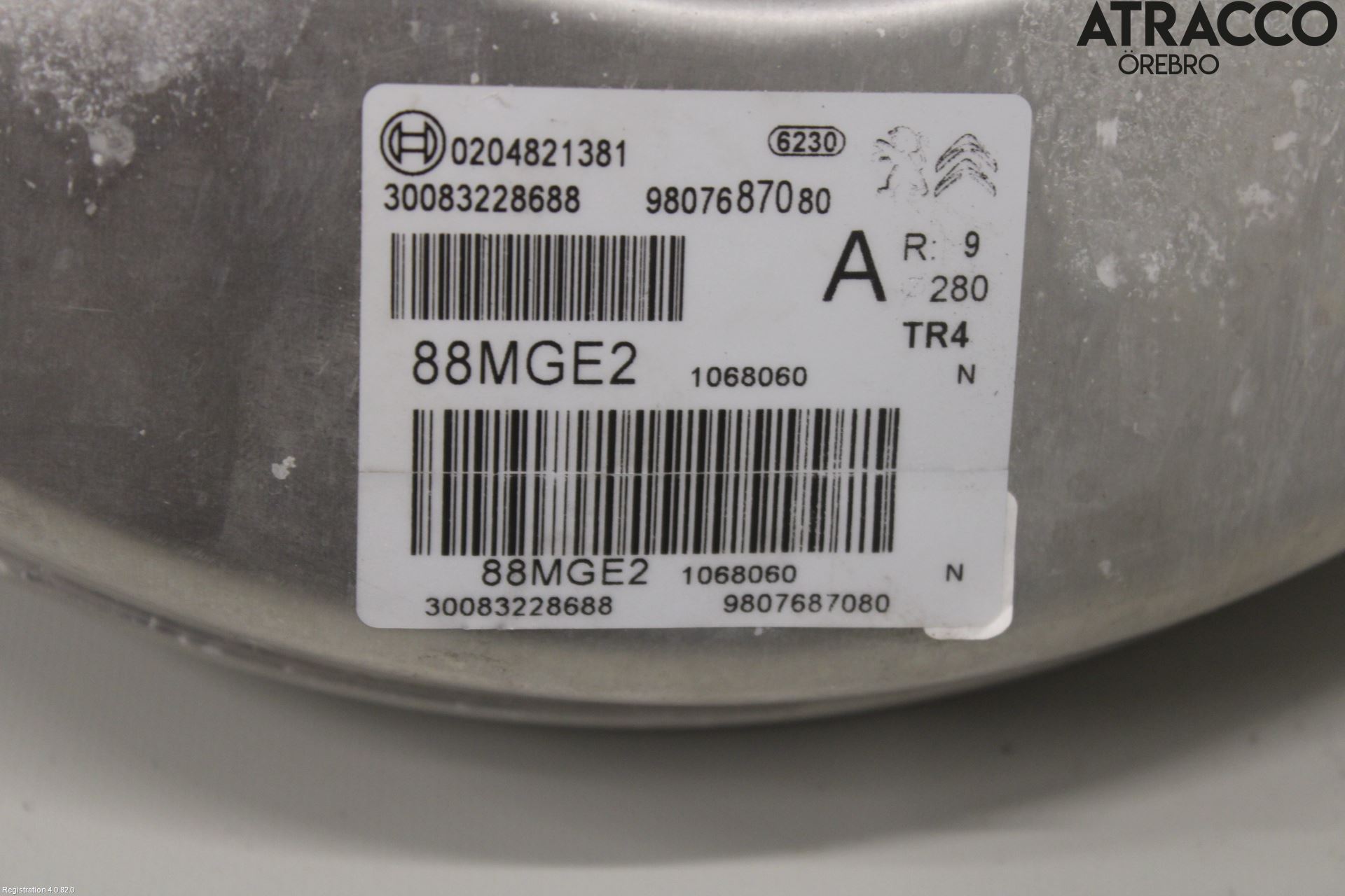 Peugeot 3008 17-24 Bromsservo