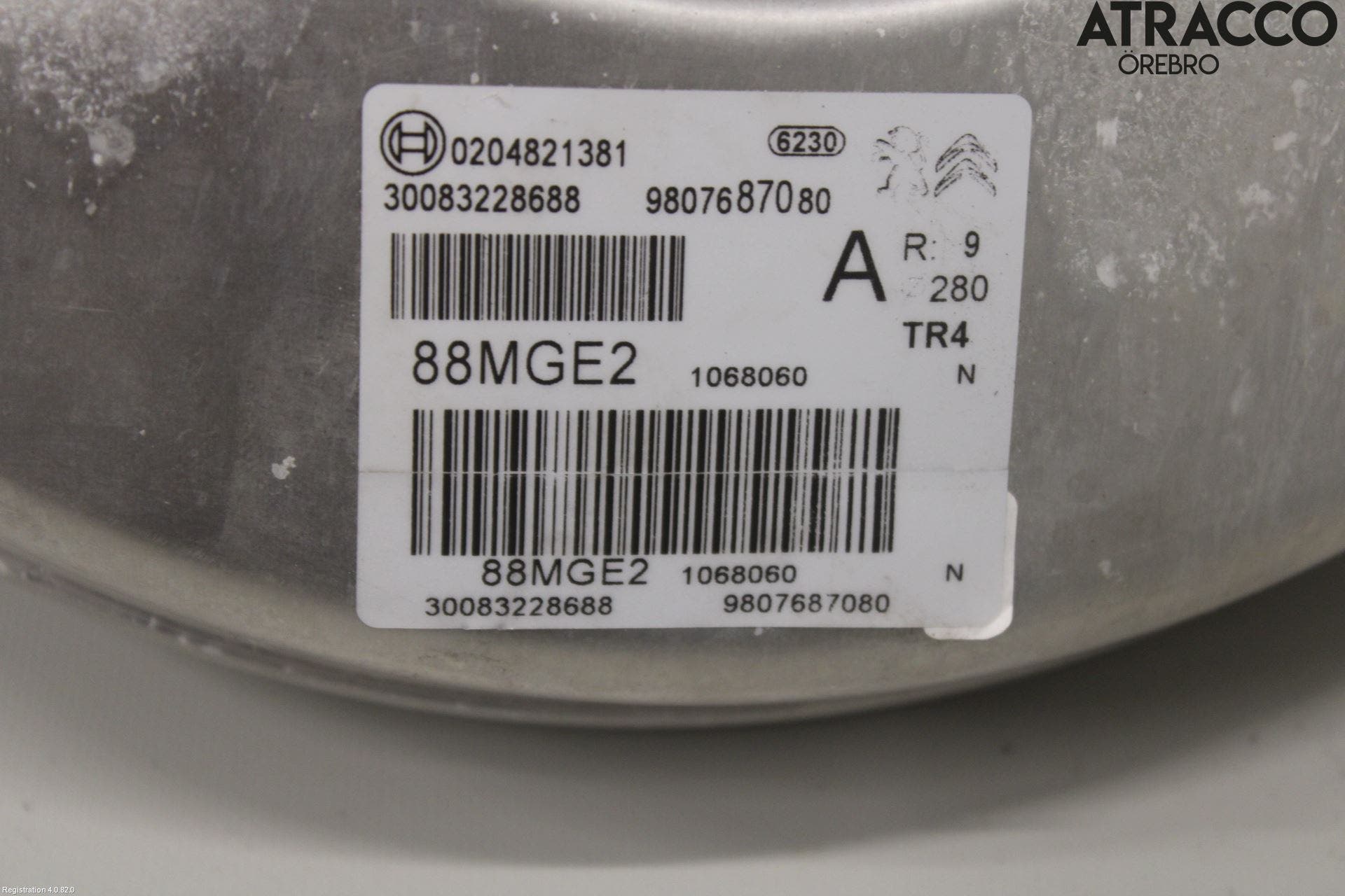 Peugeot 3008 17-24 Bromsservo