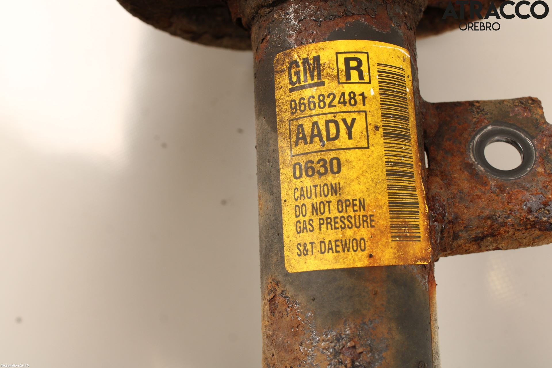 GM CHEVROLET SPARK Fjäderben Fram Höger