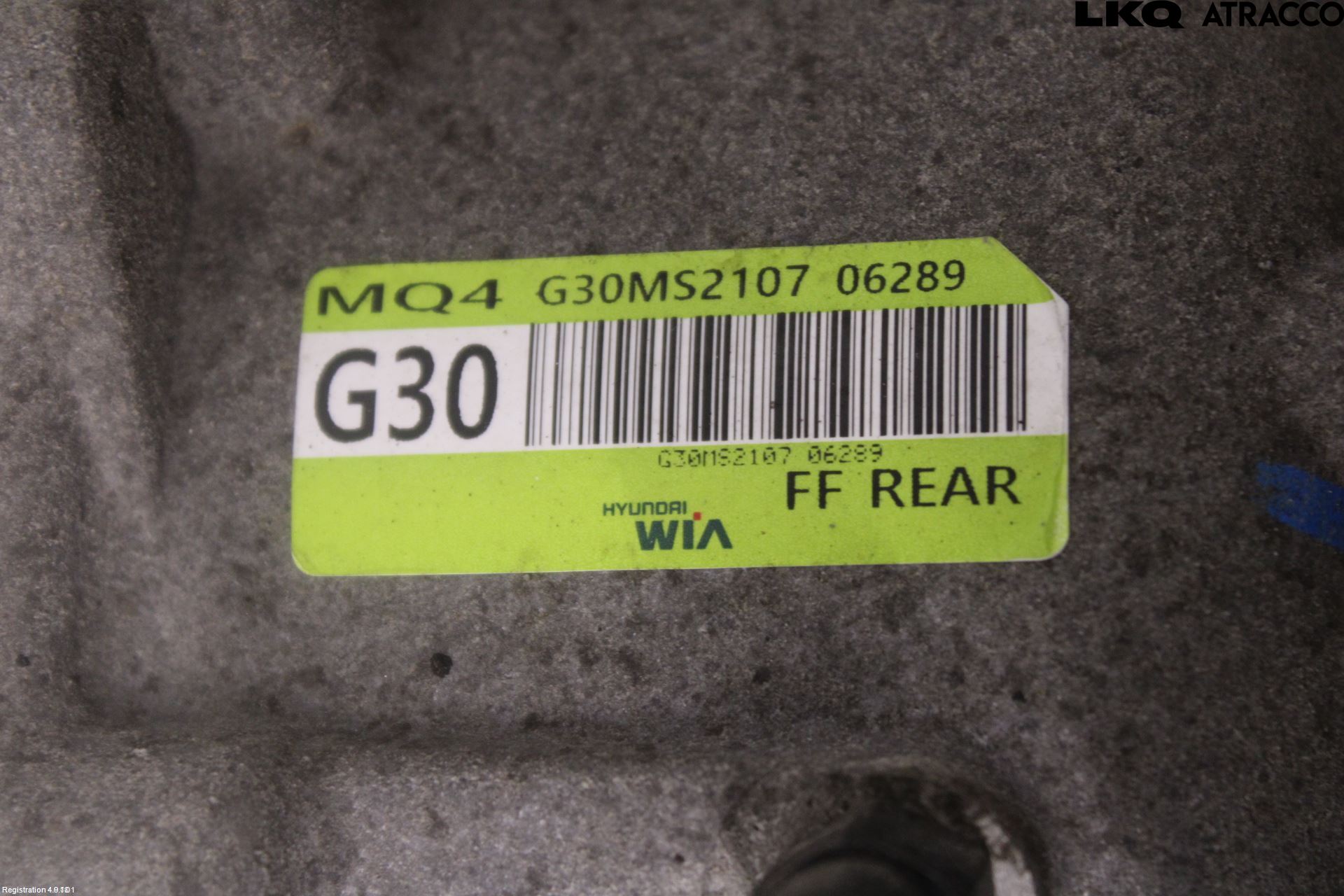 Kia SORENTO 21- Bakväxel-Diff