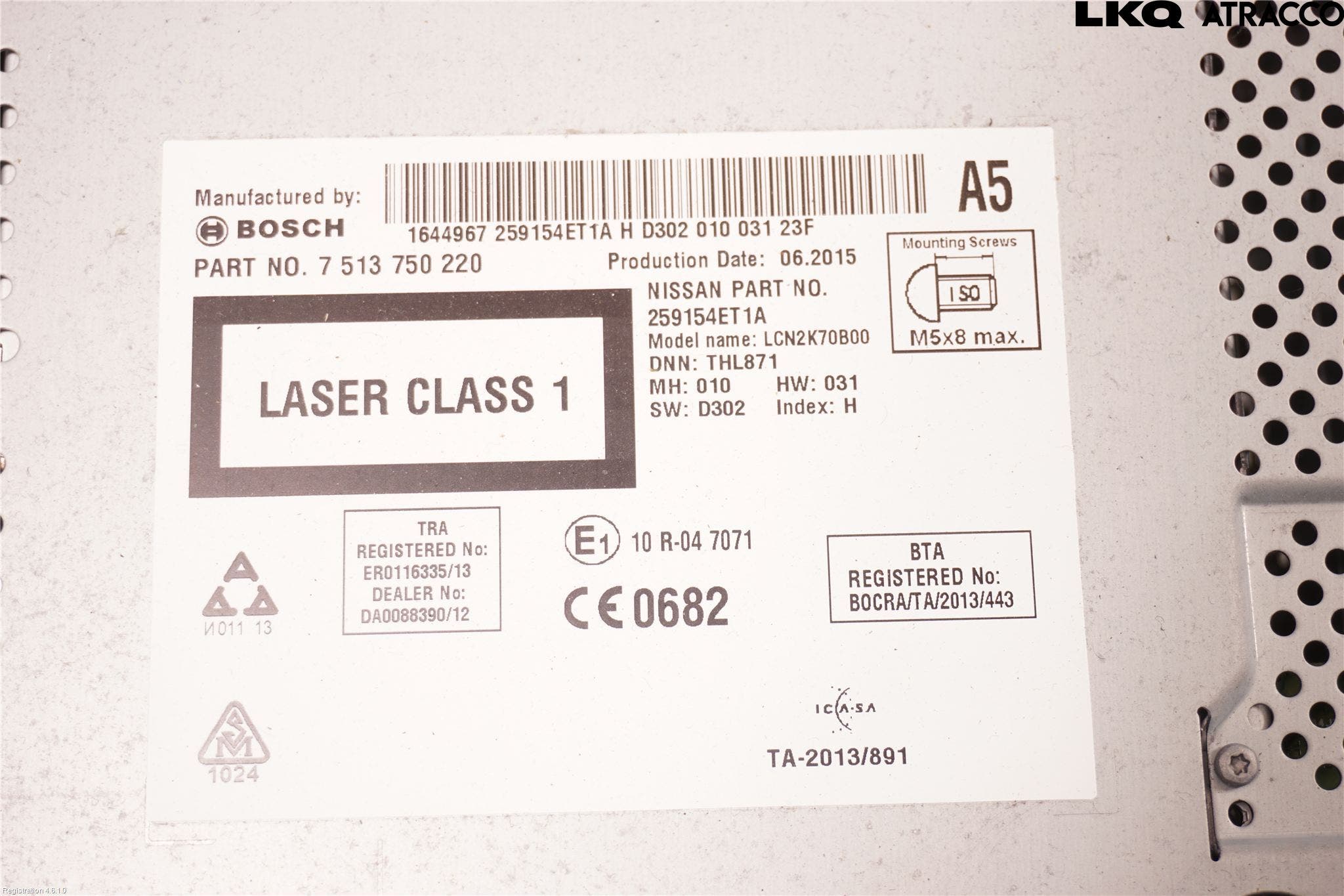 Nissan QASHQAI 14-17 Gps Navigator