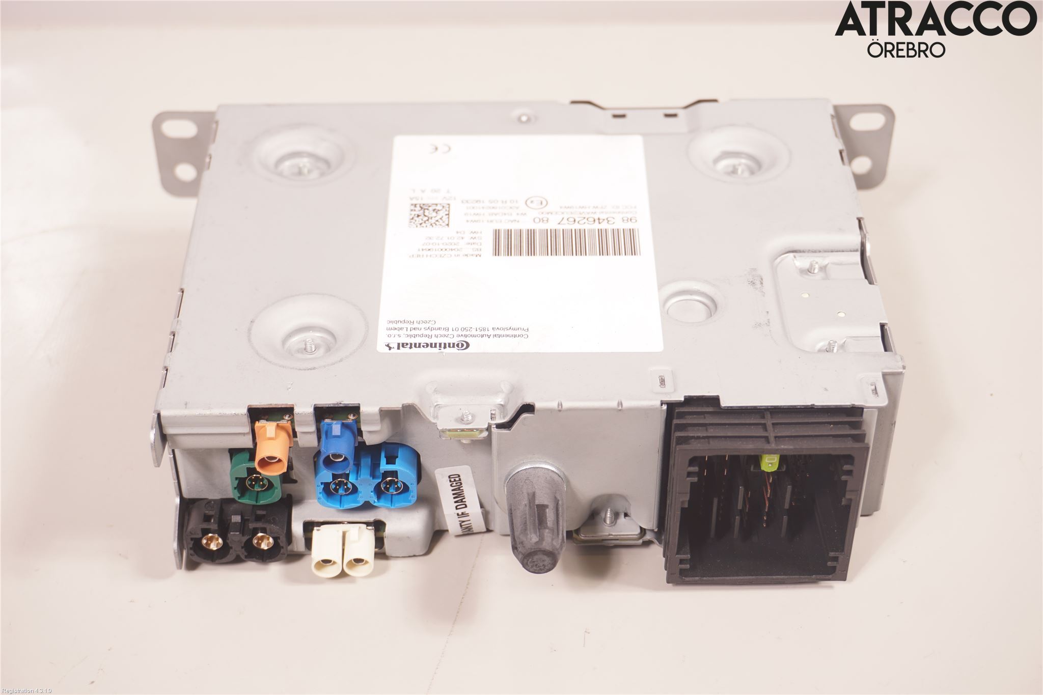 Peugeot 3008 17-24 Styrenhet Multimedia