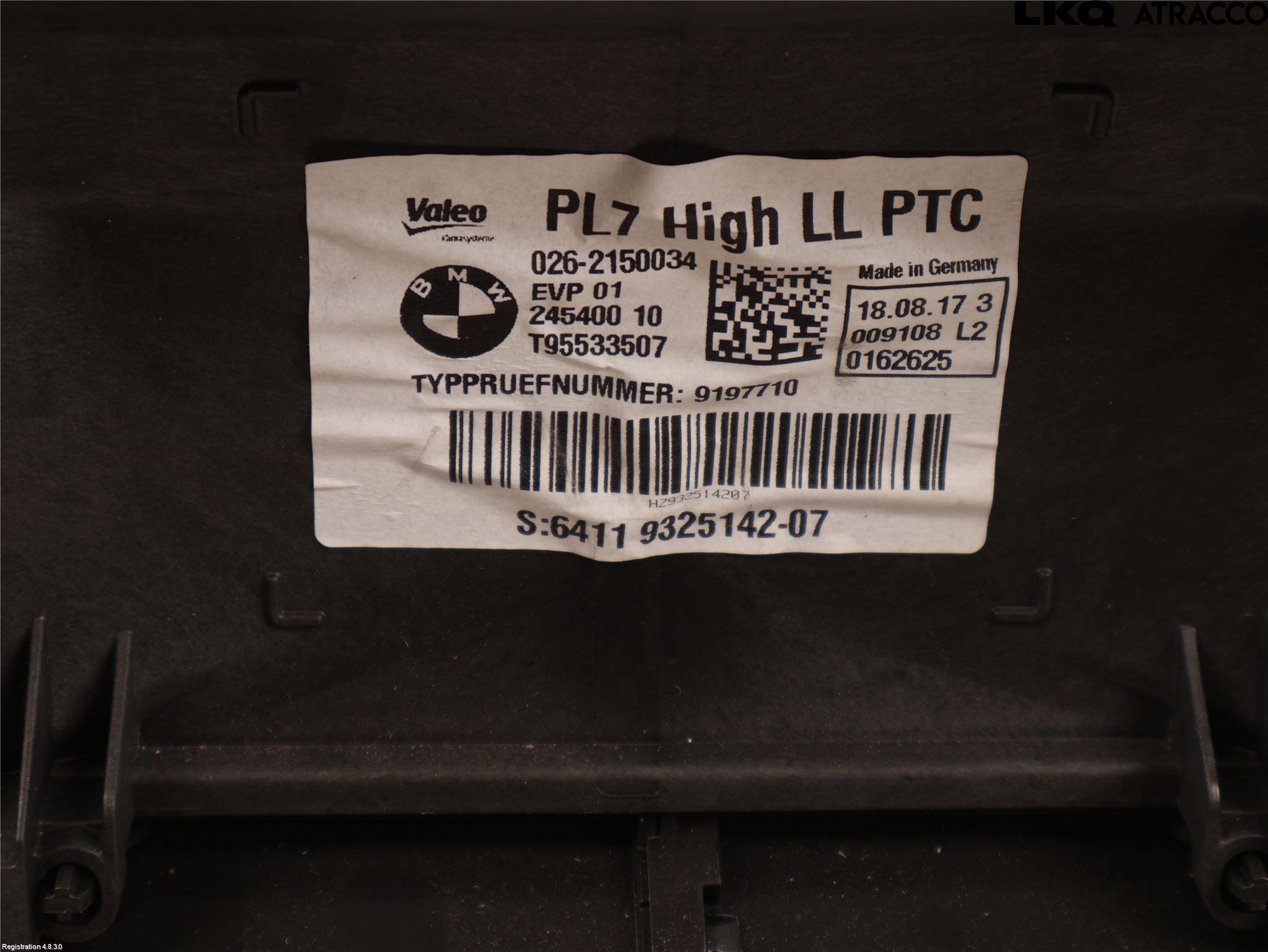 BMW 3 GT F34 13-19 Ac Förångare