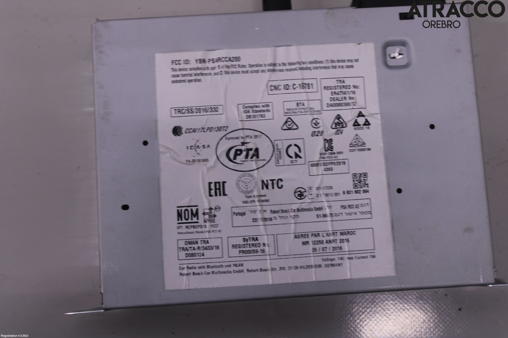 Citroen C4 II 11-18 Radio