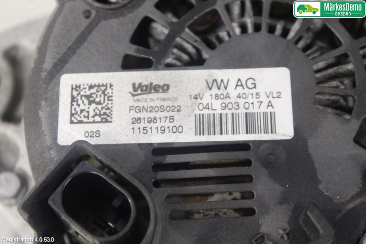 Audi Q5 09-16 Generator