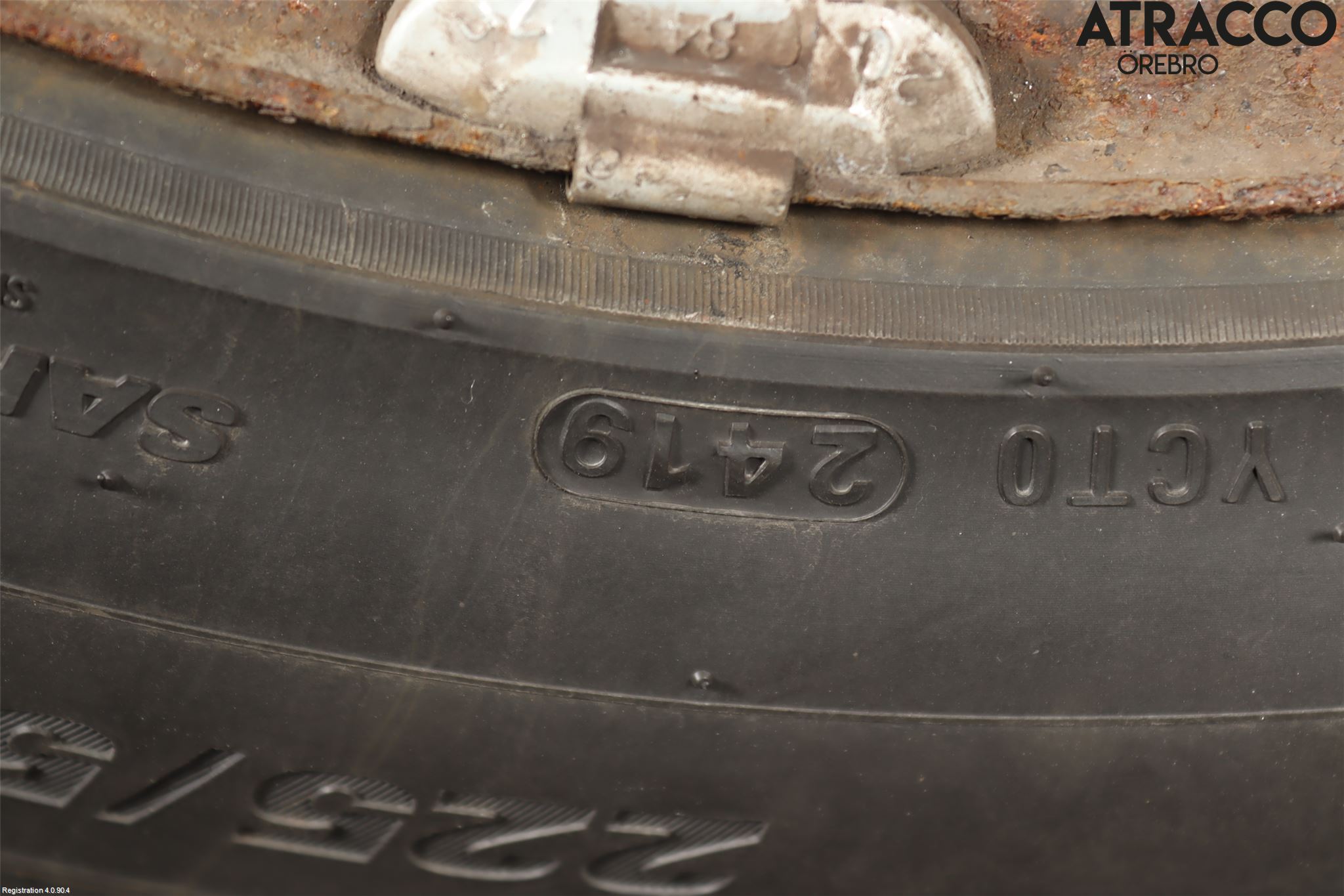 Mercedes-Benz MB E-KLASS (W210) 96-03 Vinterdäck Plåtfälg 4St