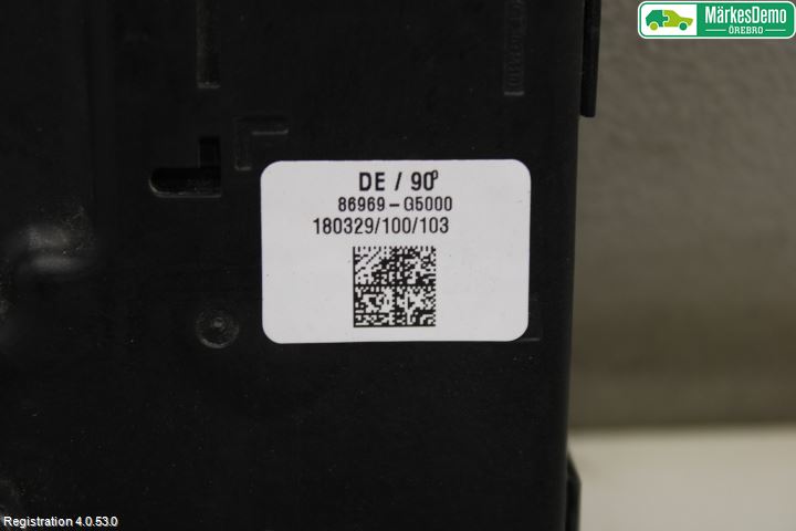 Kia NIRO (DE) 17-22 Styrenhet Övrigt