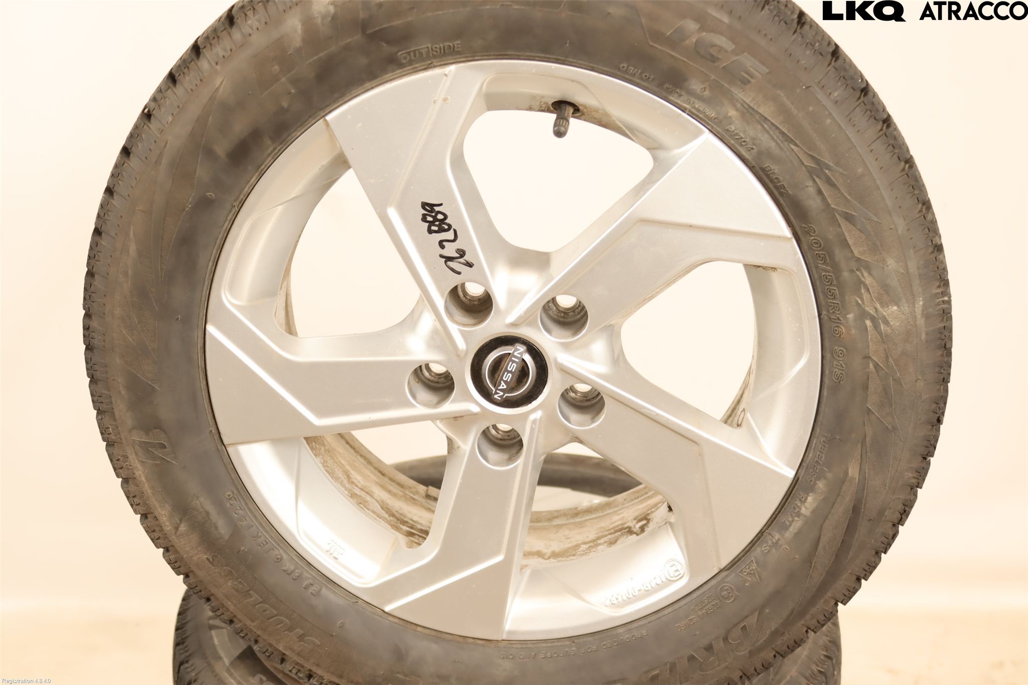 Nissan LEAF 18- Vinterdäck Alumfälg 4St